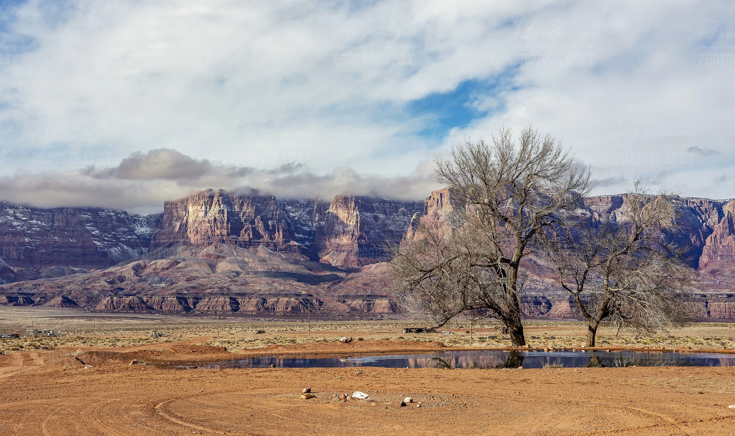The Vermilion Cliffs Winter Time Near Marble Canyon AZ