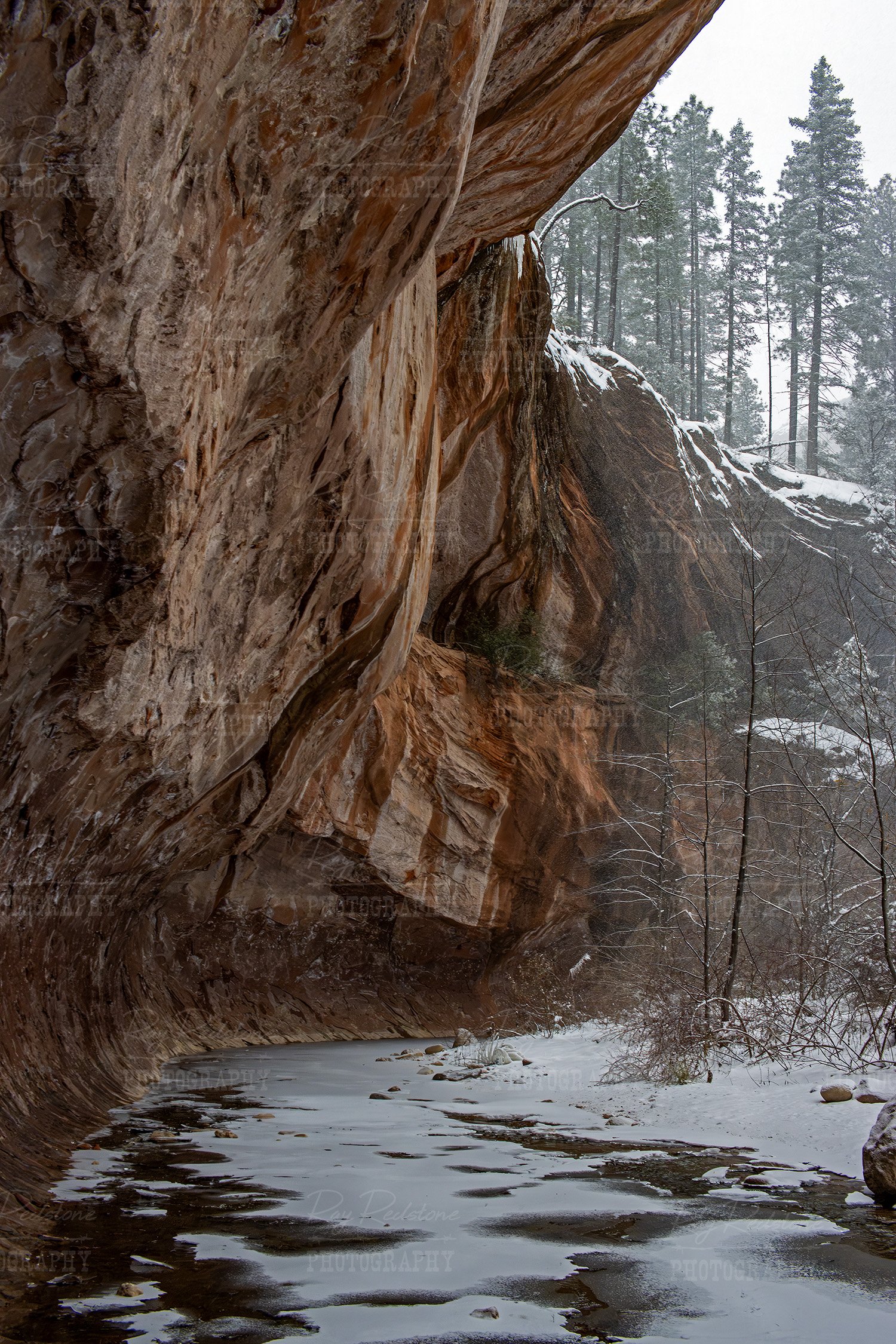 West Fork Trail Canyon Walll