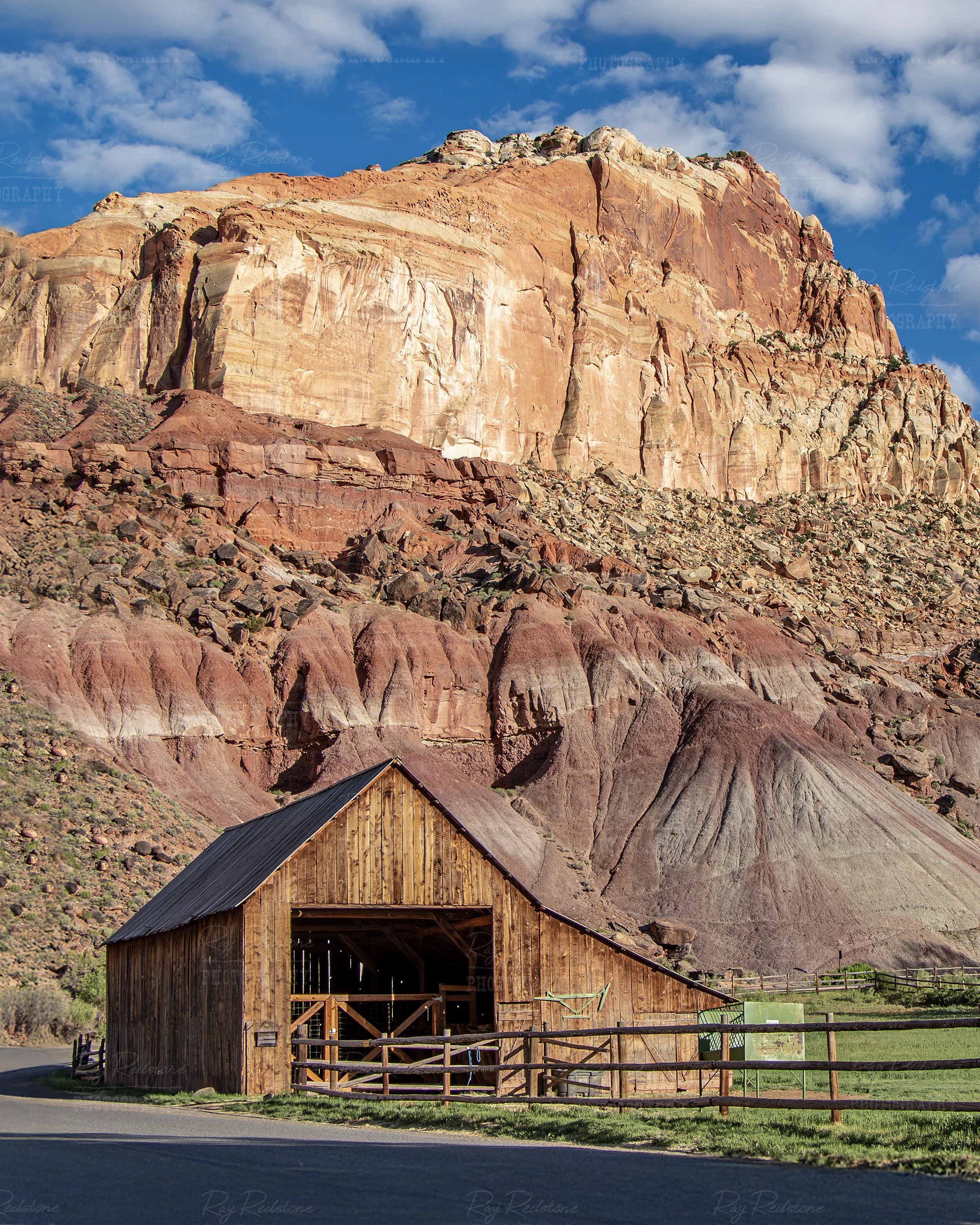 Historic Barn At Capitol Reef National Park
