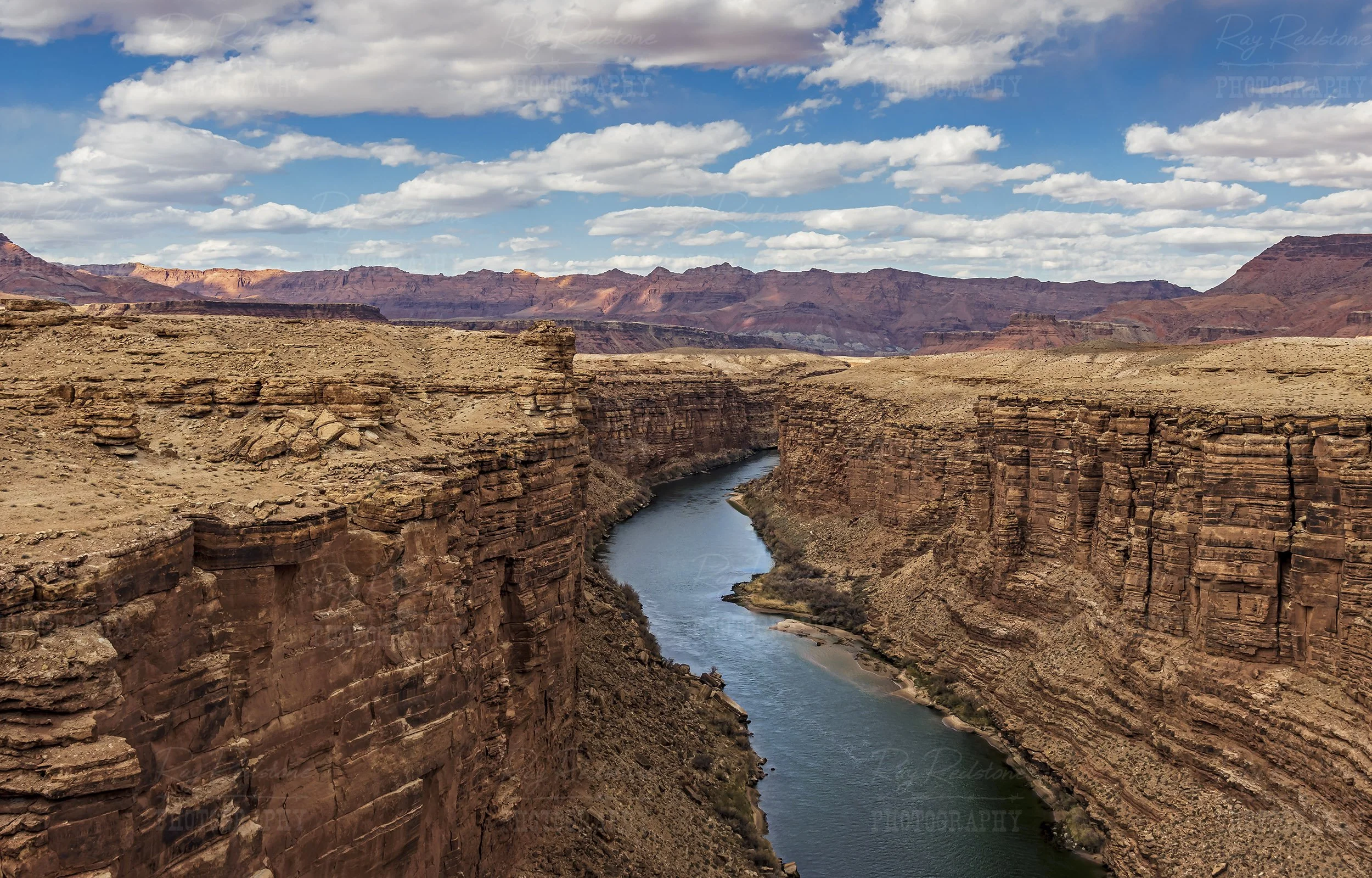 View Of the Colorado River In Arizona
