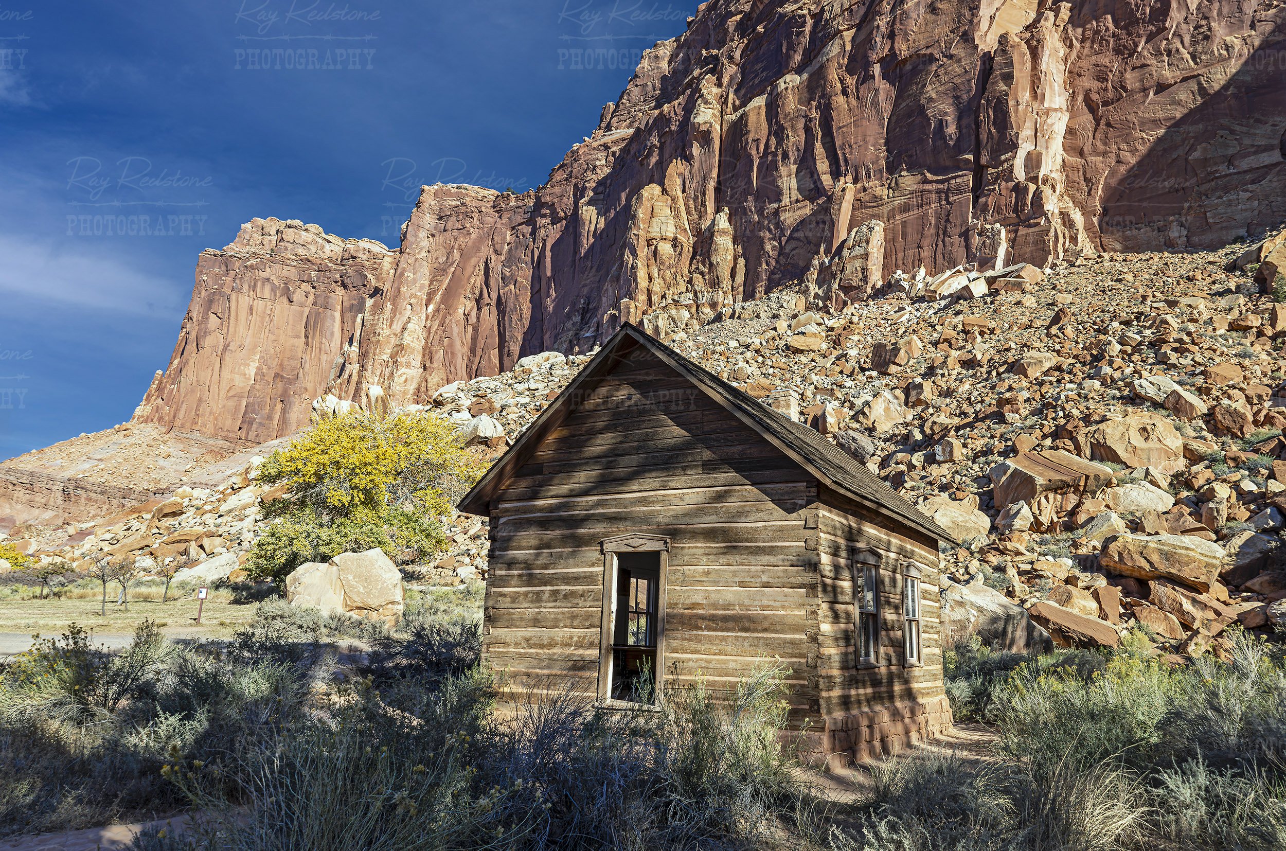 Historic School House Capitol Reef Park Utah
