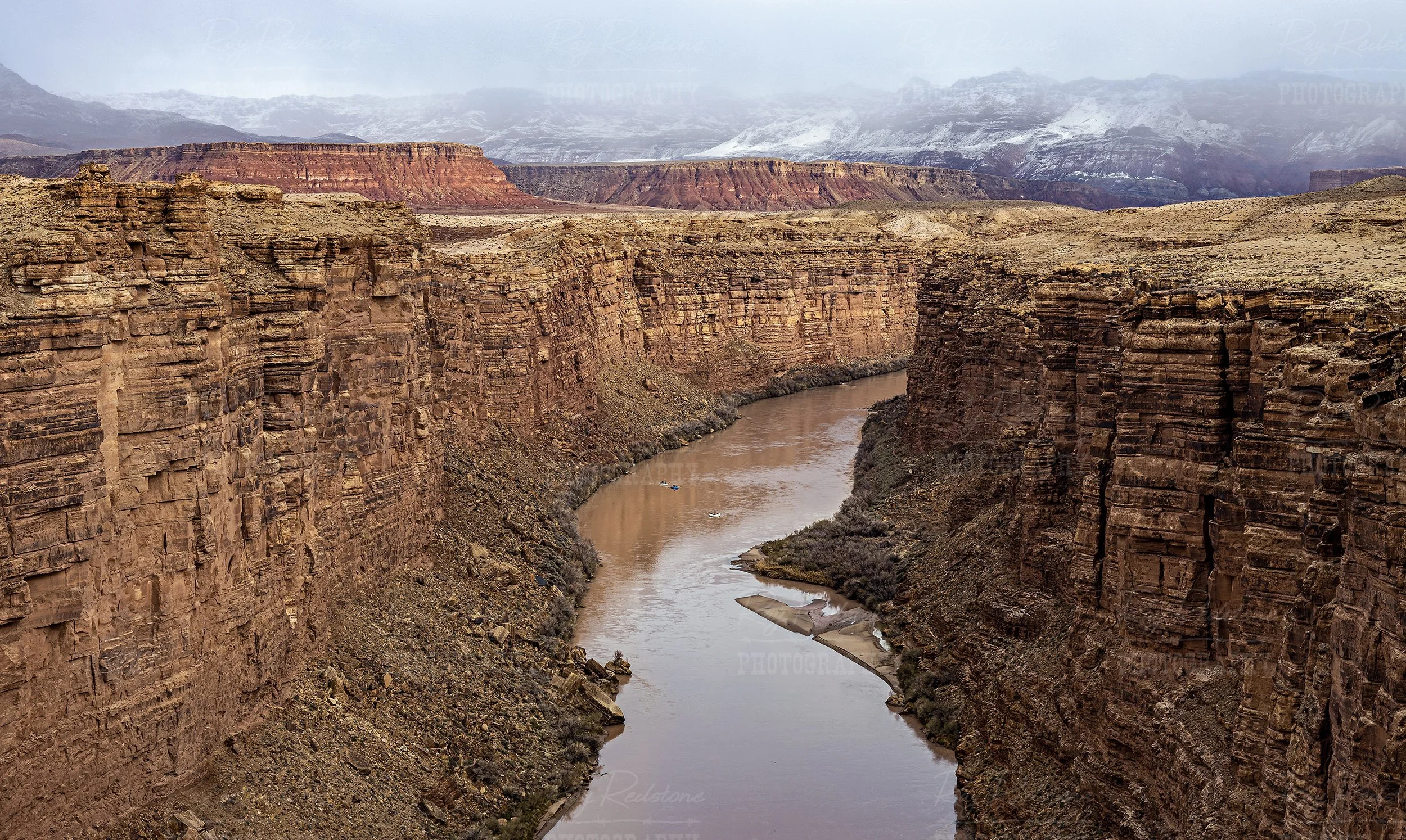 The Colorado River Near Marble Canyon AZ