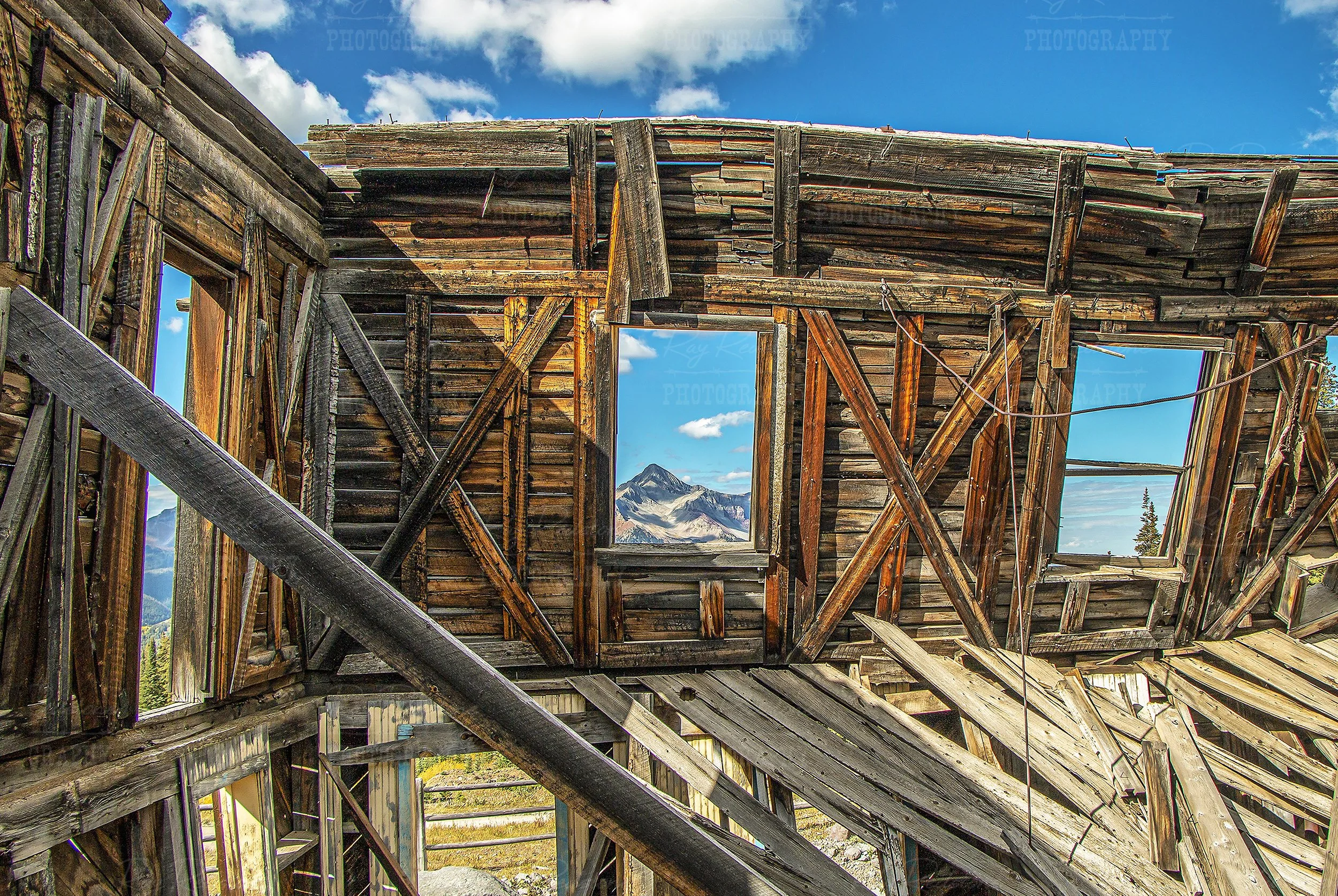 Ghost Town Building Telluride Colorado
