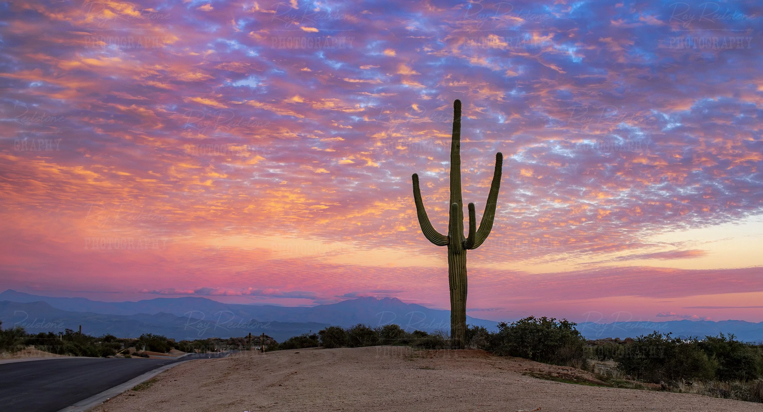 Stunning Sunset Skies In North Scottsdale AZ