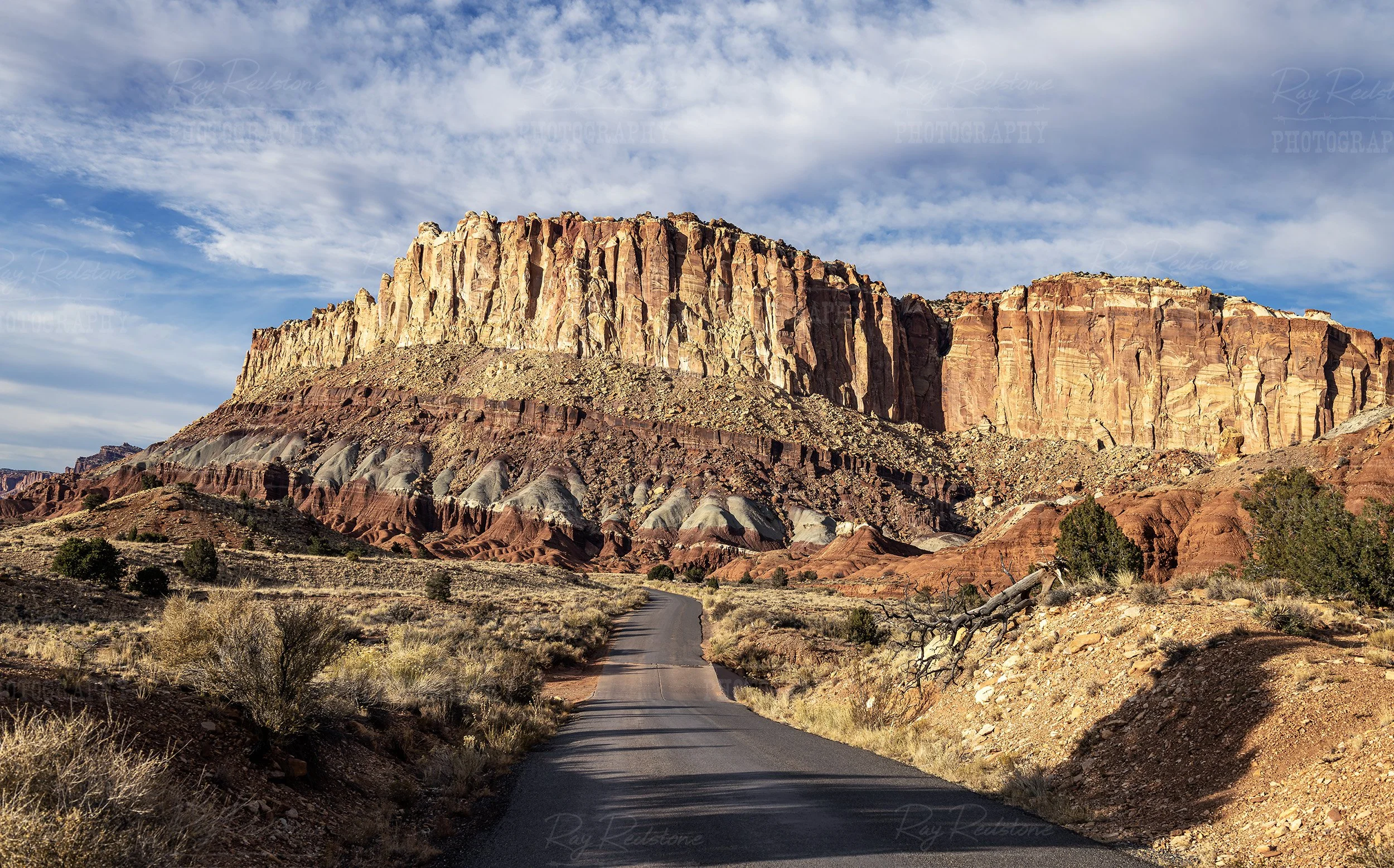 Scenic Capitol Reef National Park Road