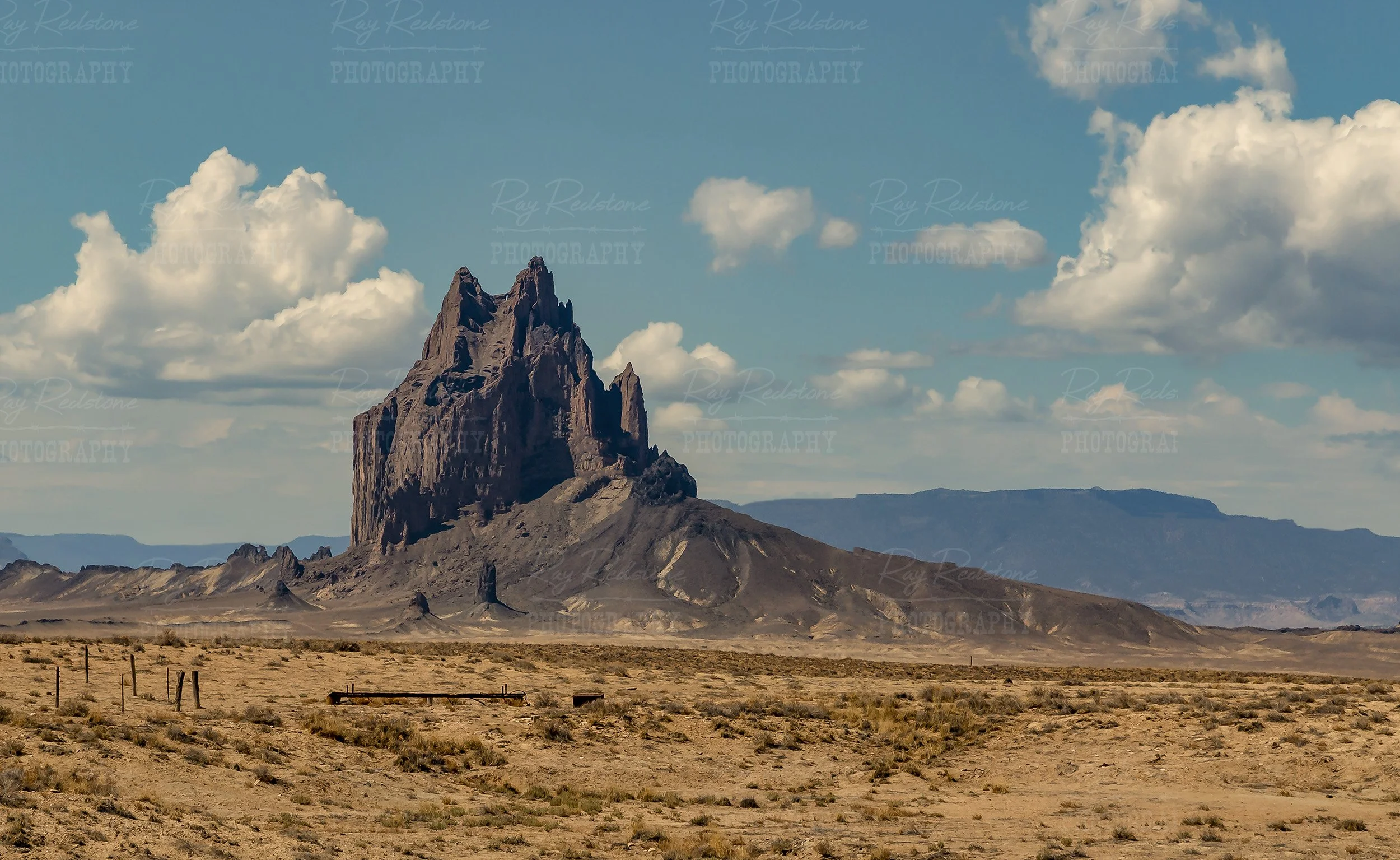 Shiprock Formation In New Mexico