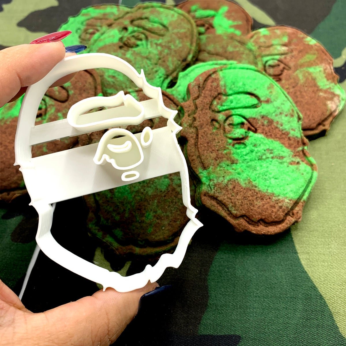 ARMY APE COOKIE CUTTER SET
