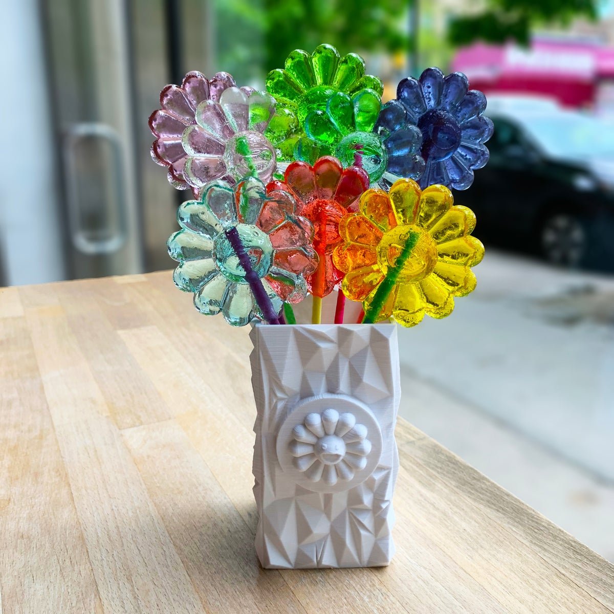 FLOWER POWER LOLLIPOPS