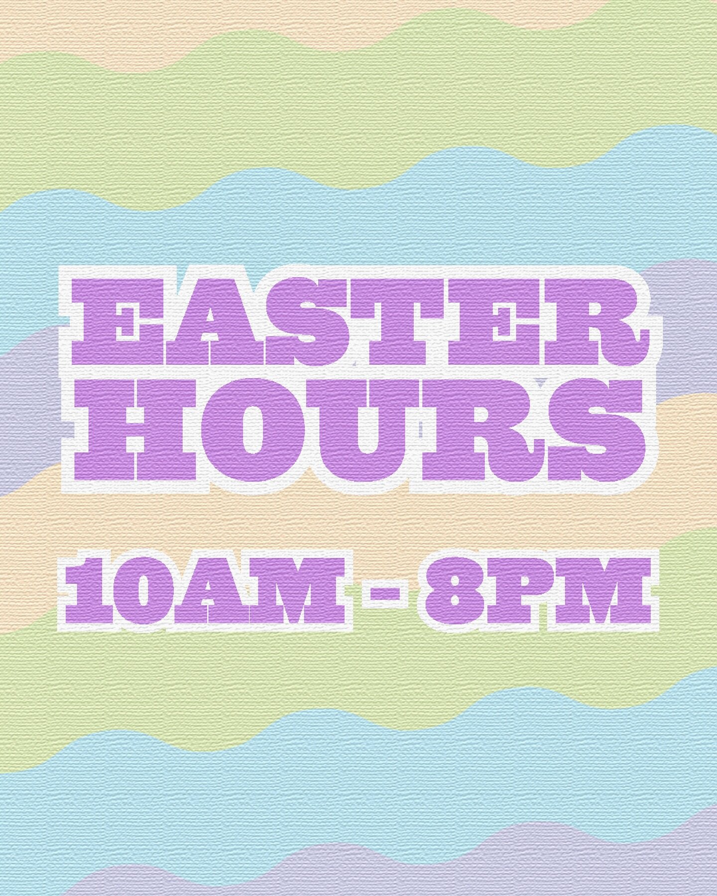 HOPPY EASTER 🐰

Hope you&rsquo;re having some quality time with your families today! In case you hadn&rsquo;t heard, we&rsquo;re open 10am - 8pm today, so come have a beer with us before or after your family festivities!