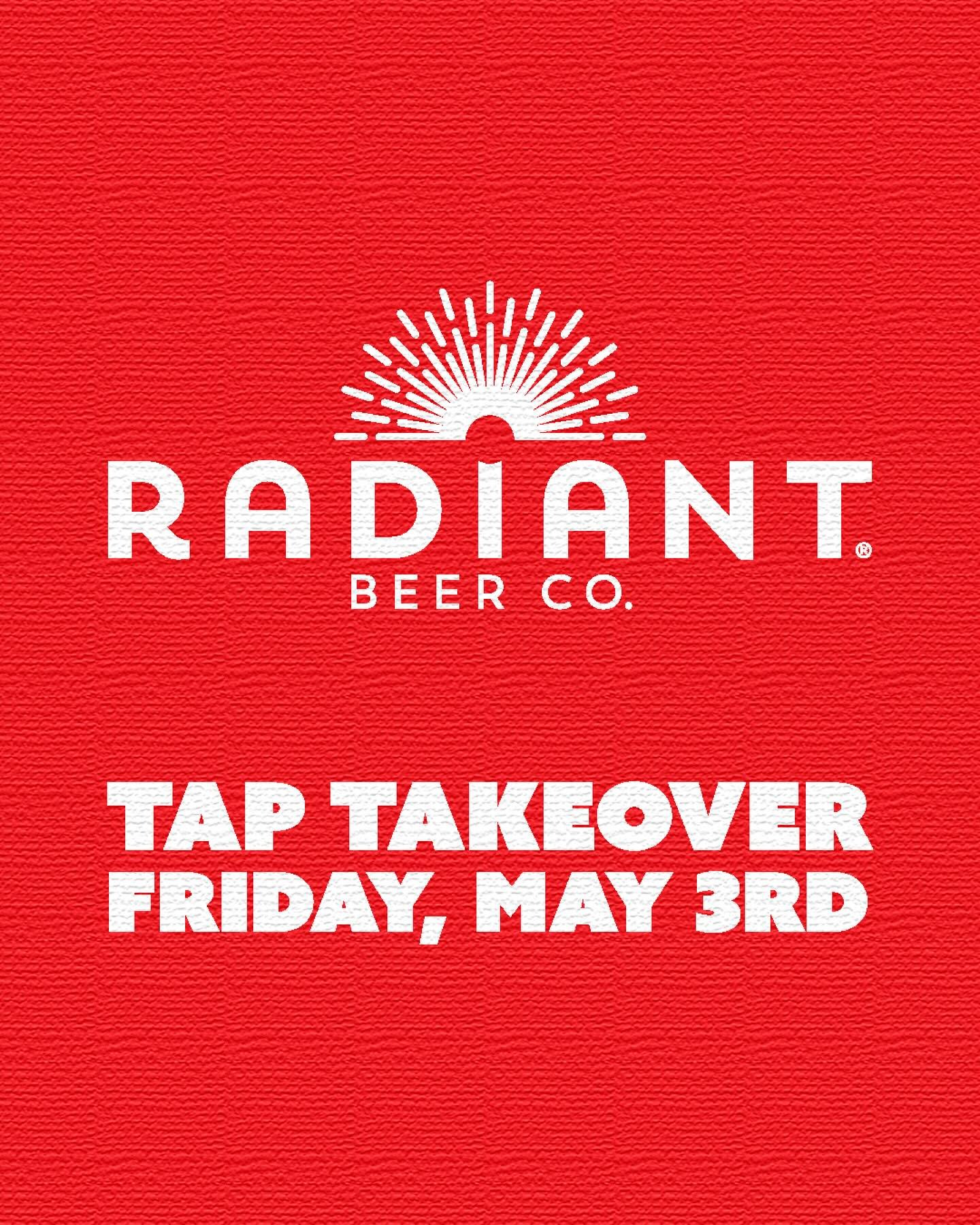 RADIANT BEER CO IS HERE TO LIGHT UP YOUR NIGHT 💡

Launch party with @radiantbeerco is going down today! Our sweet can selection from them is ready for ya now! Come and get it! 🍻