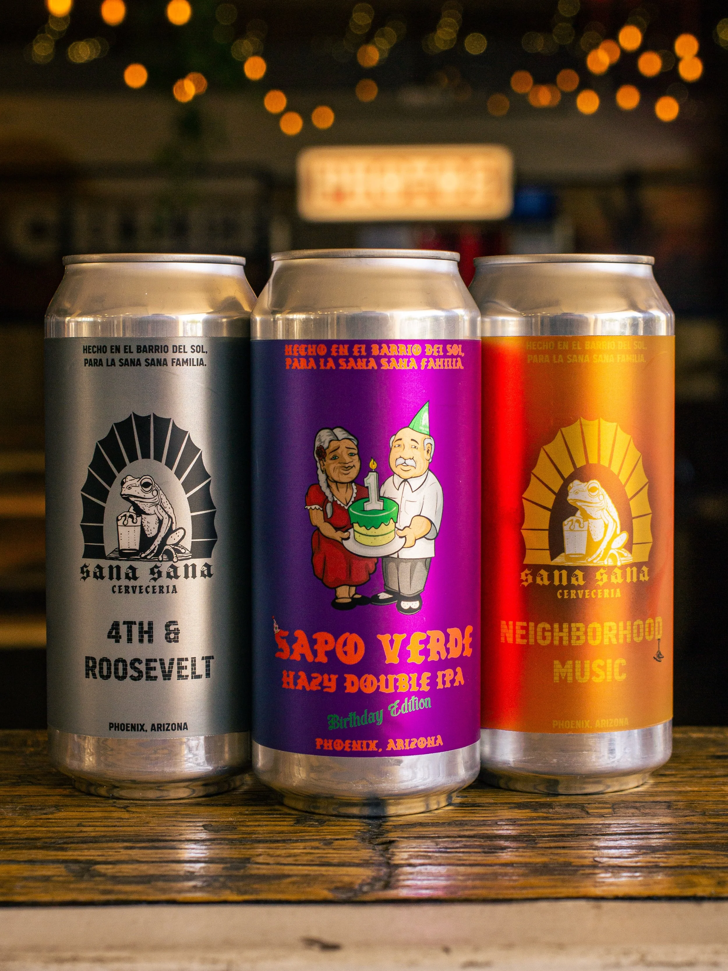 Welcome Sana Sana to the Eastside of the valley!

We&rsquo;re excited to have local brewery @sanasanacerveza in the house! They just celebrated their 1 year anniversary down in Phoenix. They brew some great beer, stoked to have it available for y&rsq