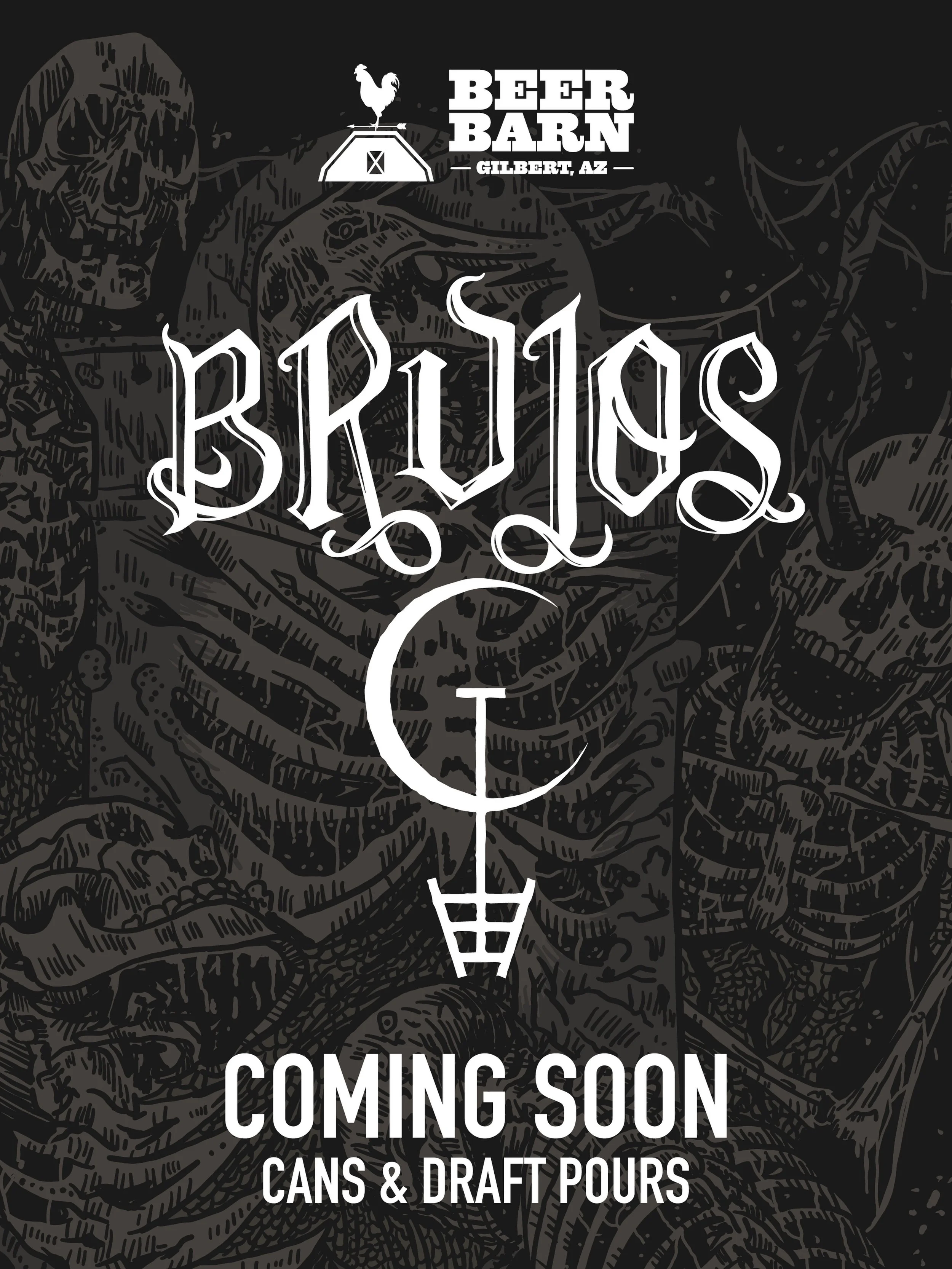 Brujos will be returning soon!

This time we&rsquo;ll be getting some kegs along with some cans for y&rsquo;all to crush 🍻 @brujos_brewing should be arriving around the end of the month, just in time for spooky season 💀