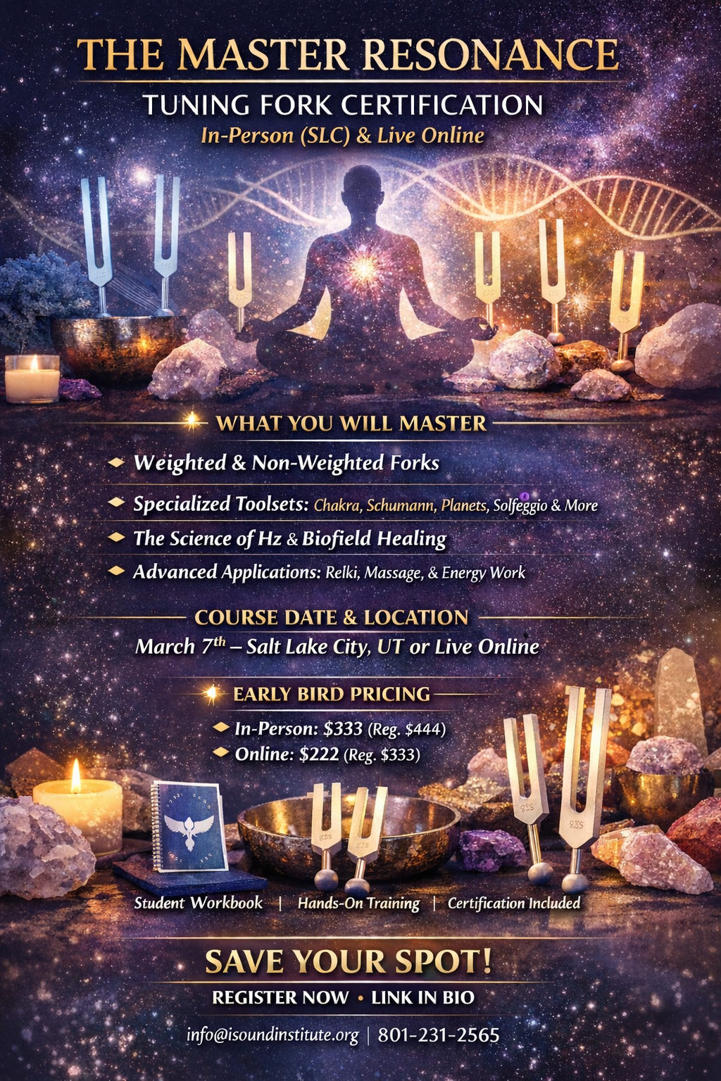 3/7/2026, The Master Resonance: A Comprehensive Tuning Fork Certification