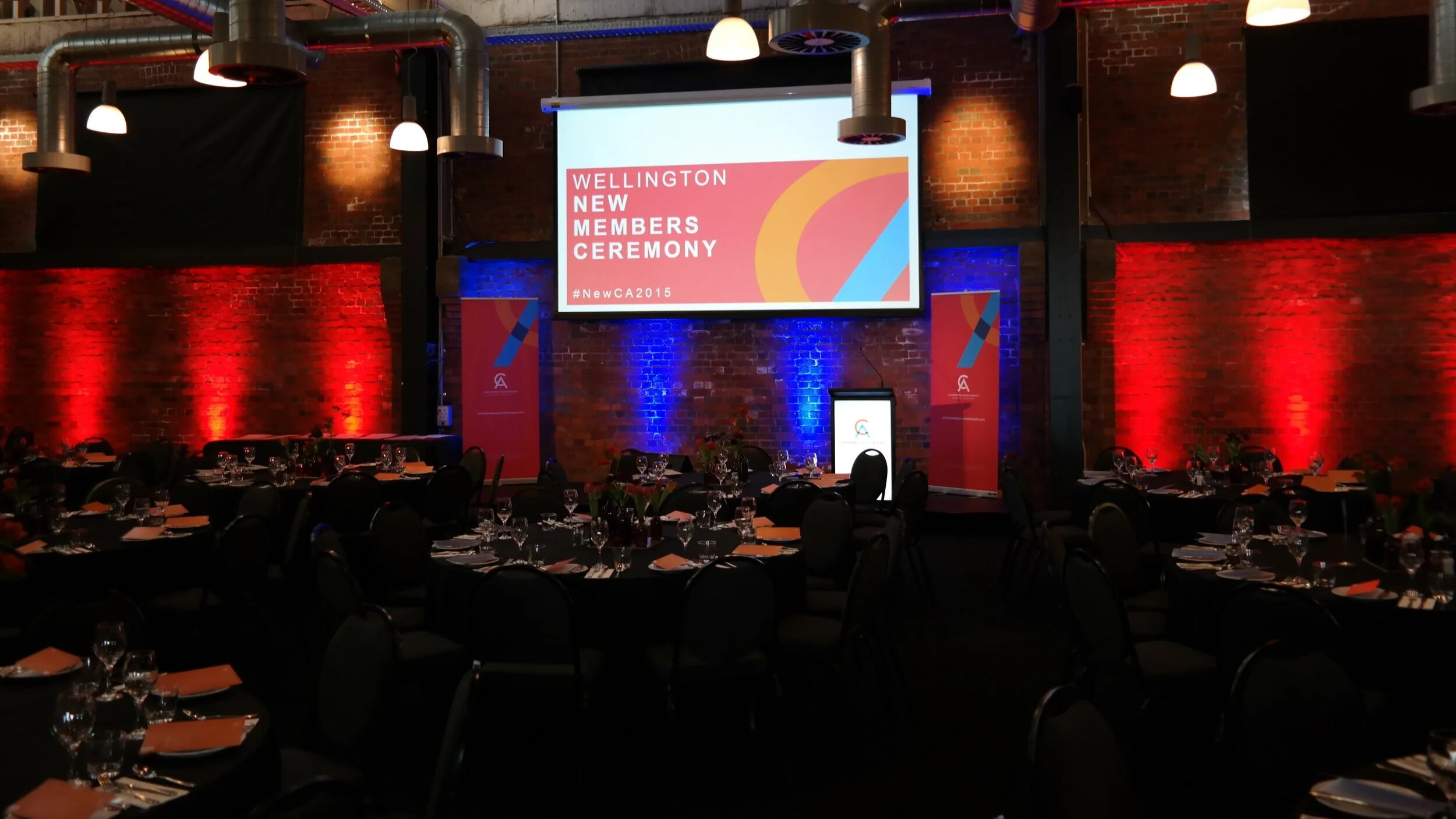 Chartered Accountants Ceremony Te Aro, Harbourside Function Centre
