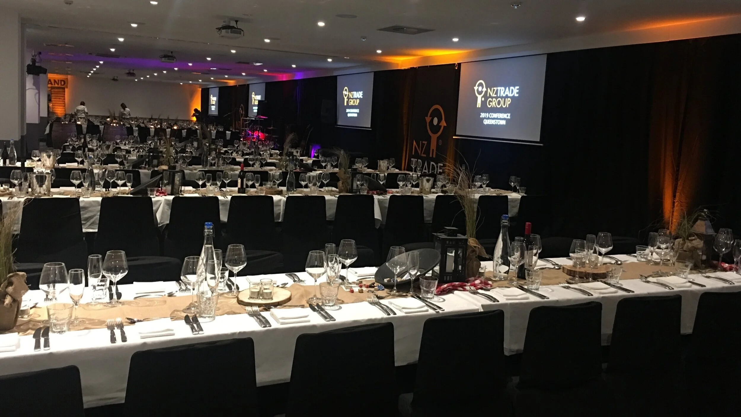 NZ Trade Group Conference Dinner Coronet &amp; Rermarkables Room,  Rydges Queenstown