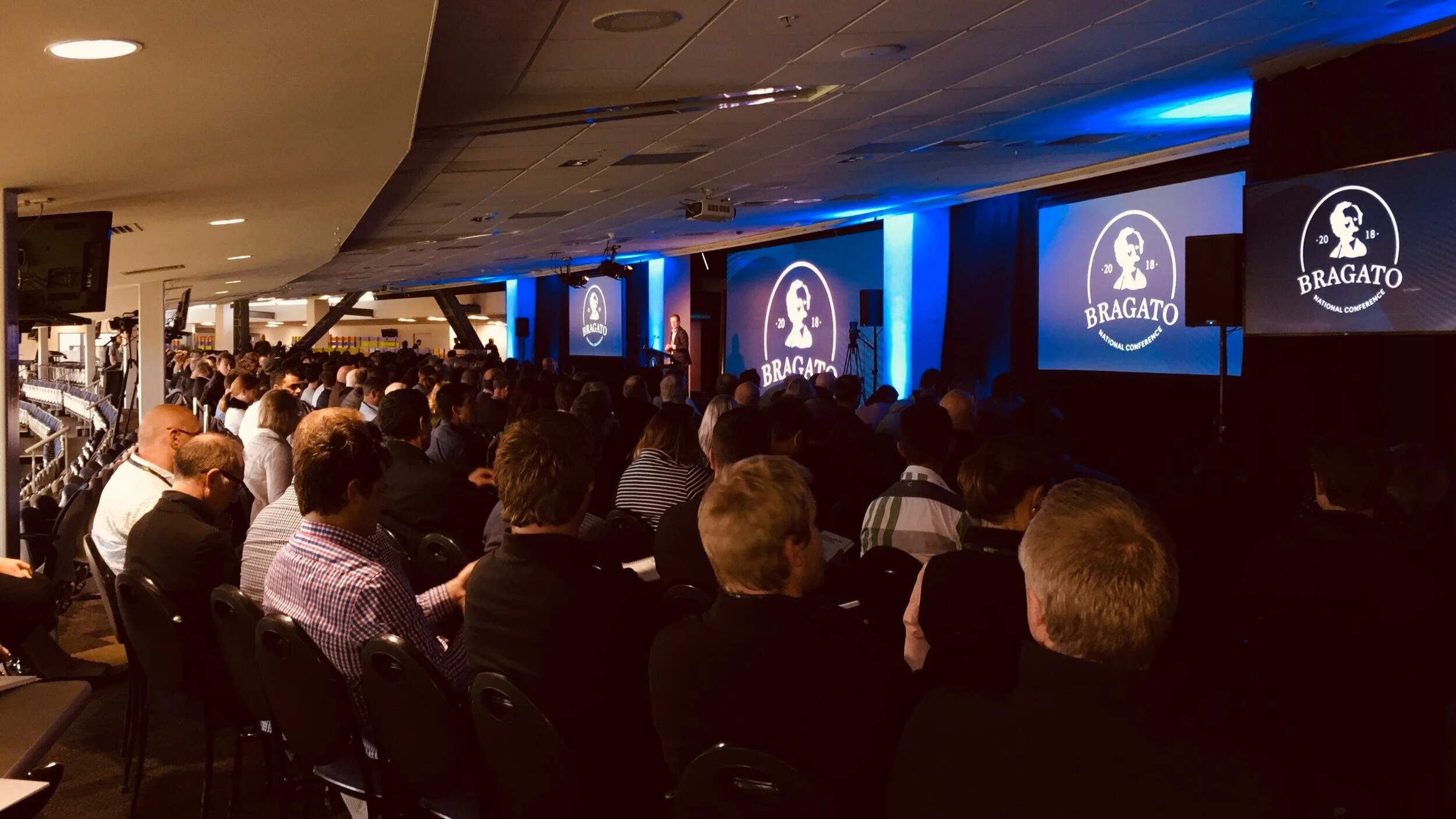 Romeo Bragato Conference Members Gallery, Sky Stadium