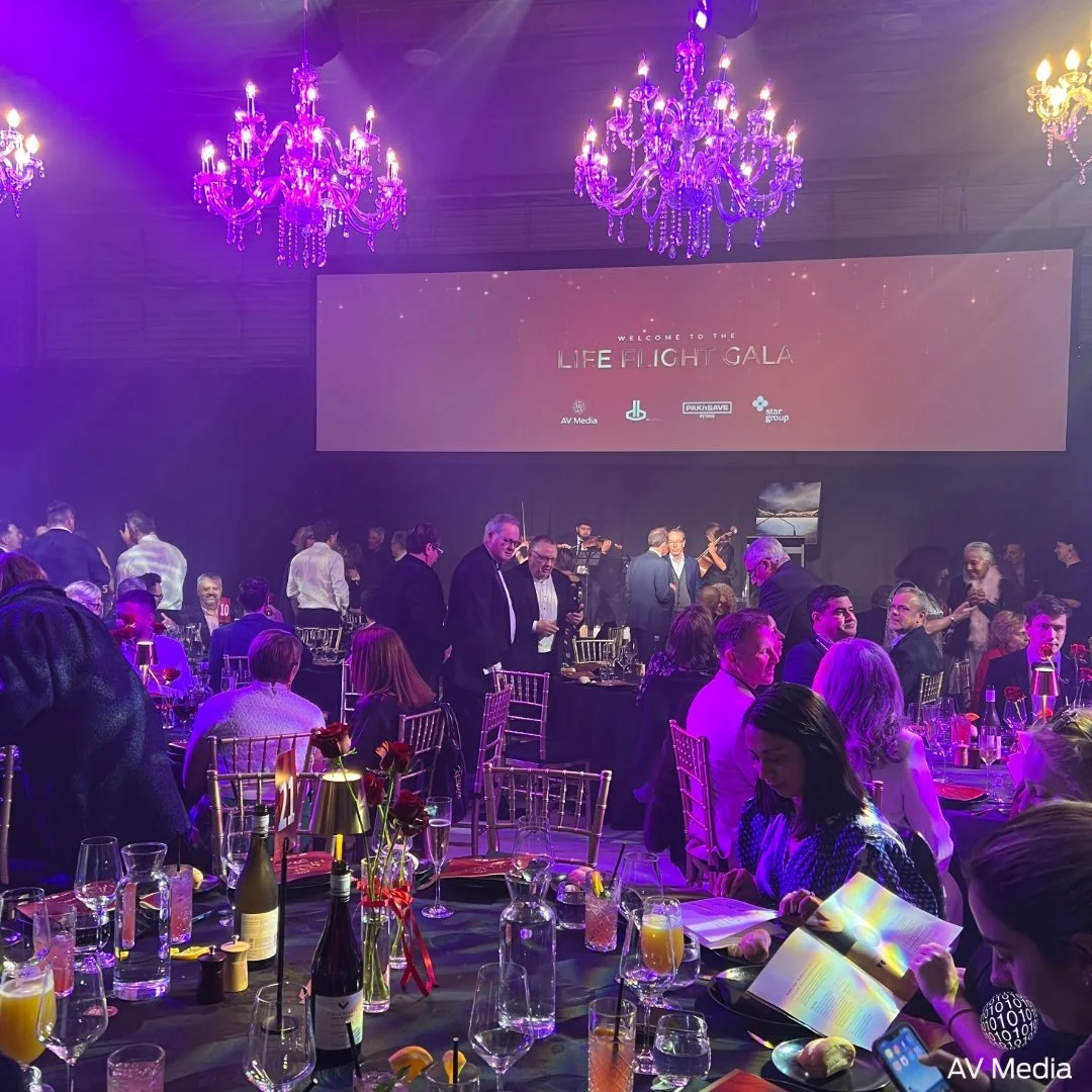 Life Flight Fundraiser Gala Dinner 🤩 
We're proud to have supported another successful Life Flight fundraiser last week.  The evening raised $138,000 for free emergency aeromedical care across New Zealand.
Listening to the mission success stories