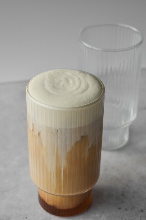 Ribbed Glass Cup with Lid & Glass Straw, Ribbed Iced Coffee Glass, Ribbed  Glass, Coffee Glass, Home — EVE & WILD