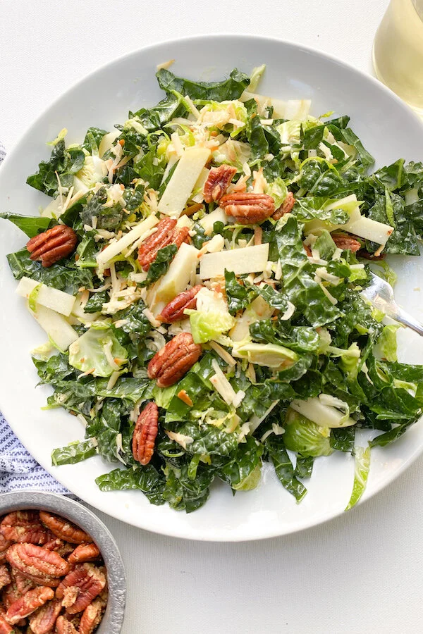 Apple Kale Fall Salad — In the Curious Kitchen