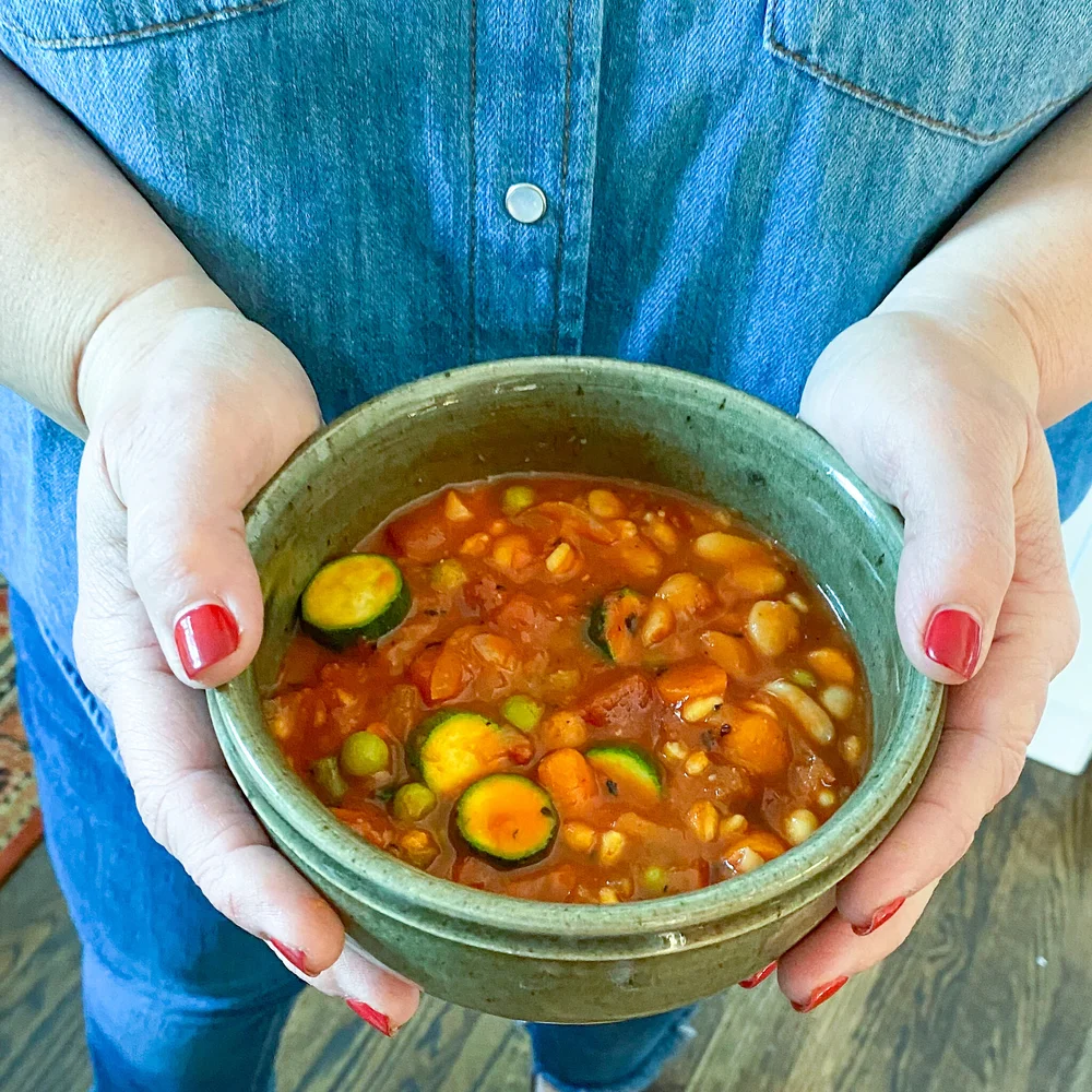Vegetarian Veggie Soup — In the Curious Kitchen