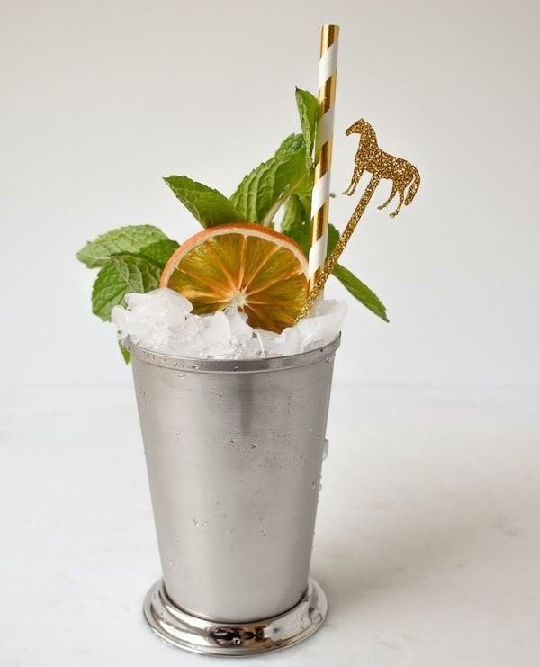 Celebrate the greatest 2 minutes in sports as you sip an iconic Mint Julep cocktail and snack on some race day favorites. ⁠
⁠
Did you know that the mint julep was served at the first Kentucky Derby, just as it would have been served at many establish