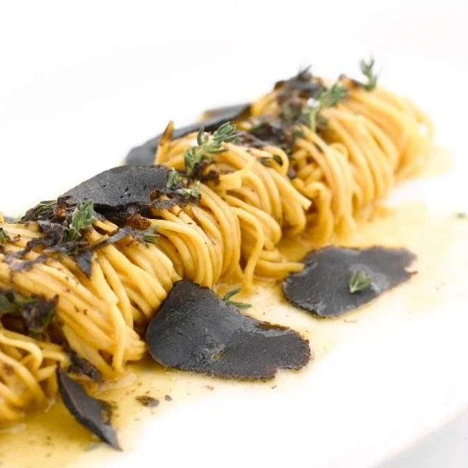 Italy_Emilia-Romagna_Umberto Cesari_tagliolini pasta, butter & fresh Thyme sauce with black Norcia truffle, perfect with a glass of Sangiovese Riserva_food_v2.jpg