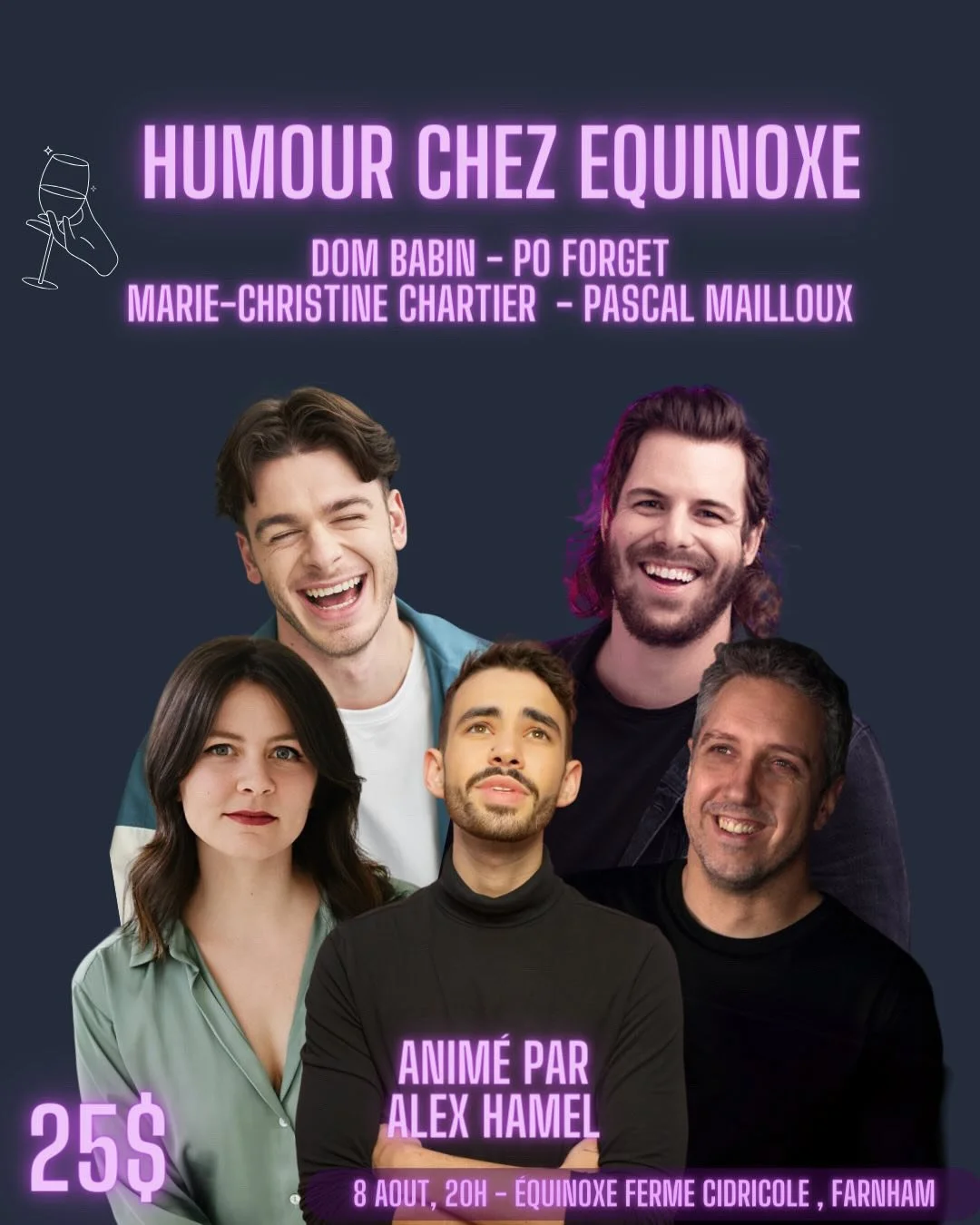 Humour chez Équinoxe - 19 septembre