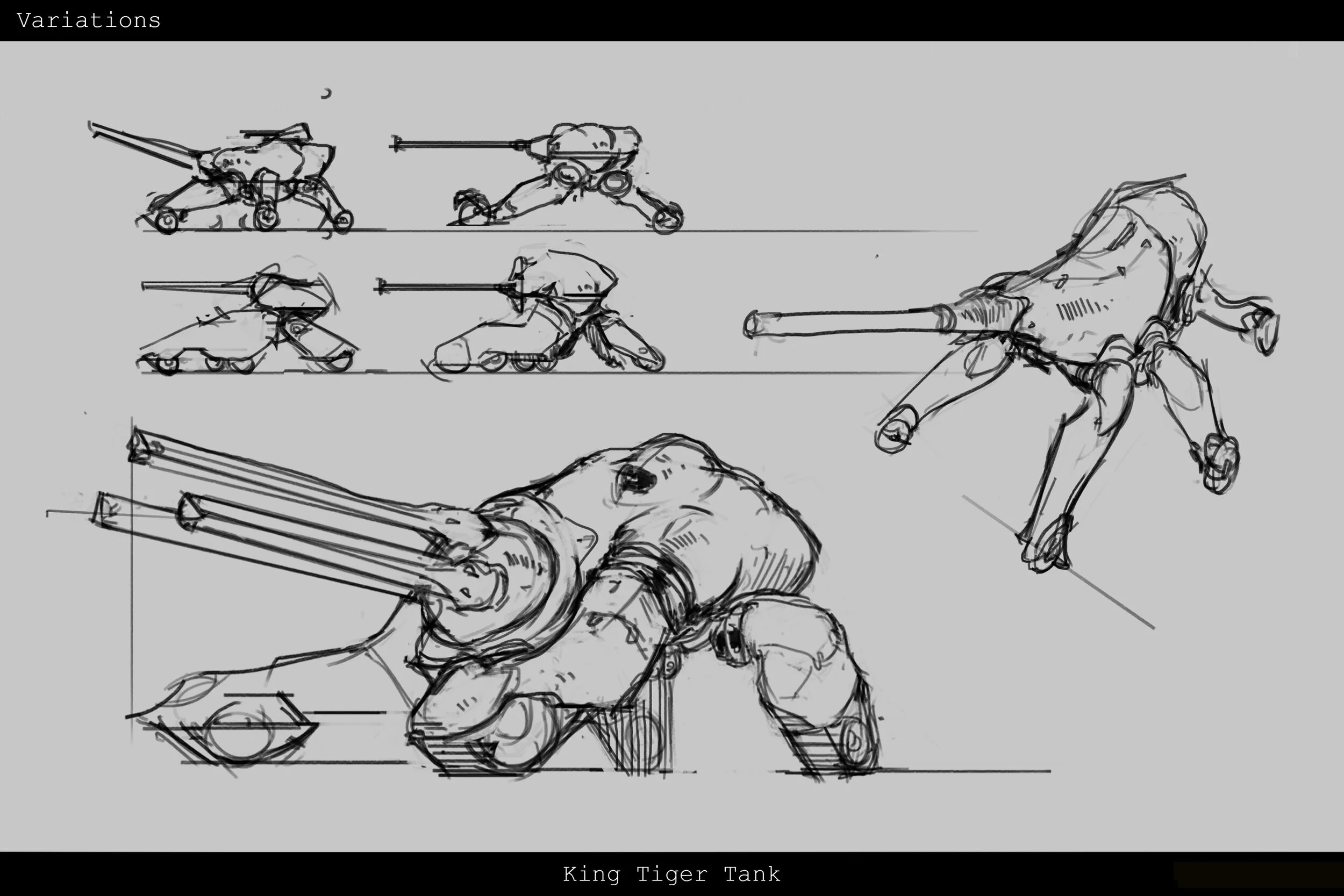 KingTigerTank Variations.jpg