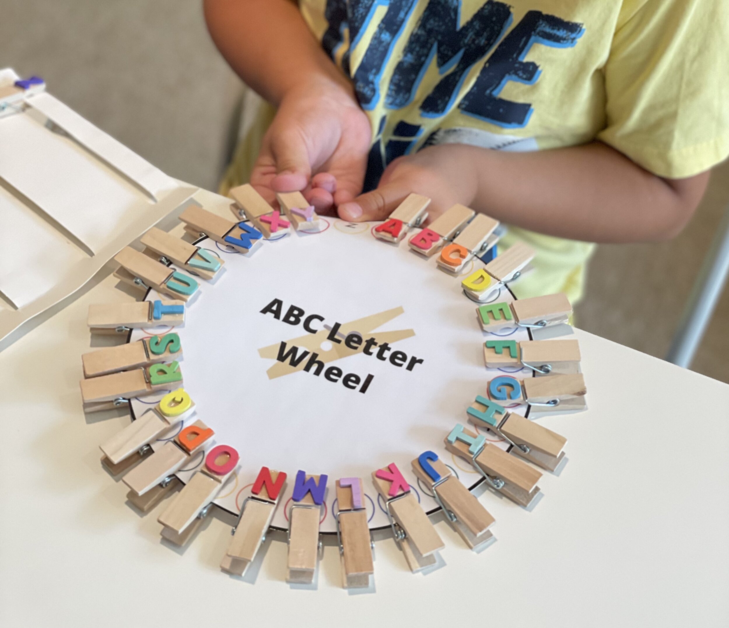 ABC Letter Wheel