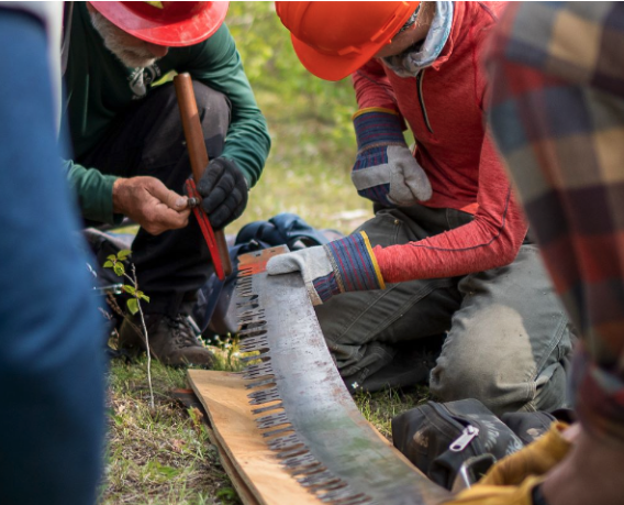 Crosscut Maintenance Work at Camp Dodge