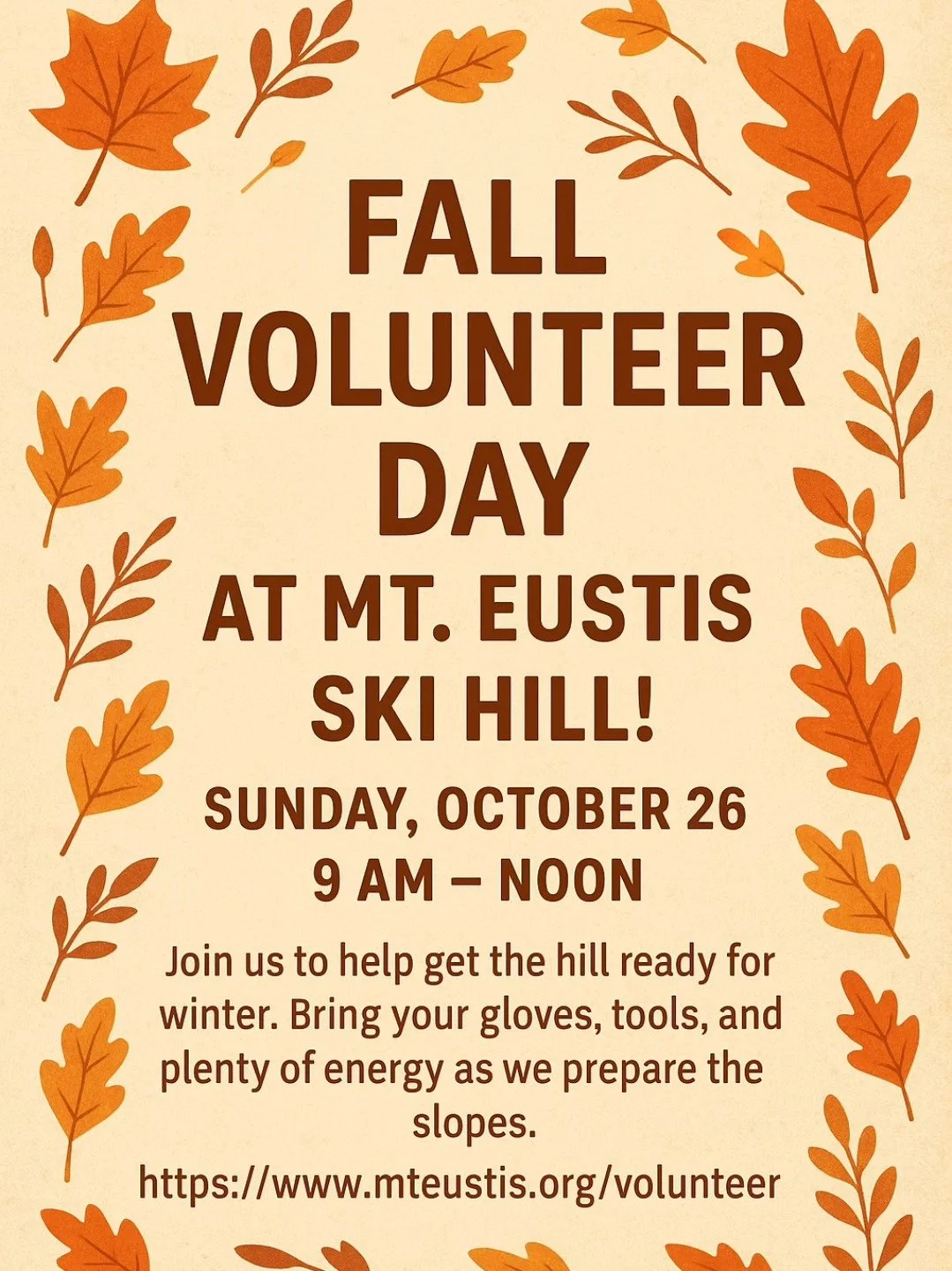 Mt. Eustis Fall Volunteer Day