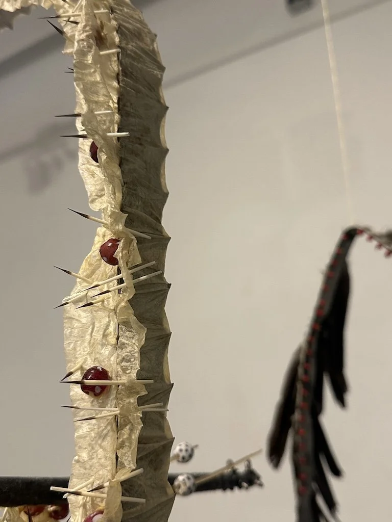 Detail 3 of 'Augmenting Aura: Portals Threshold & My Harpoon'