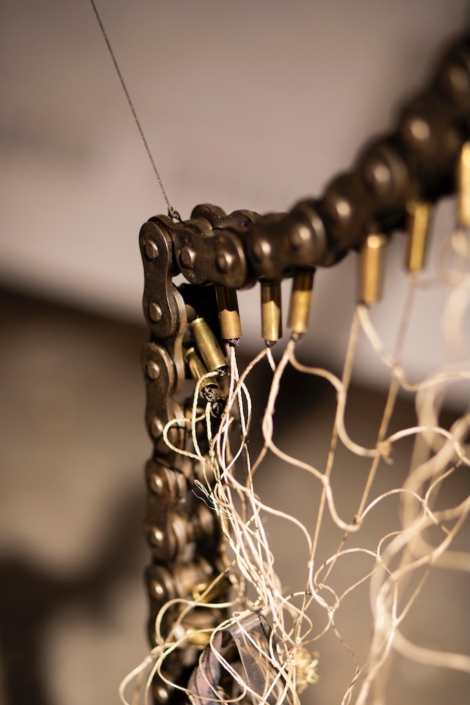 Detail 1 of 'Entangling Eternal Movement'