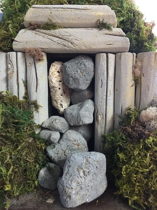 Maquette Detail 2 of 'Lost Identity & Spirituality'