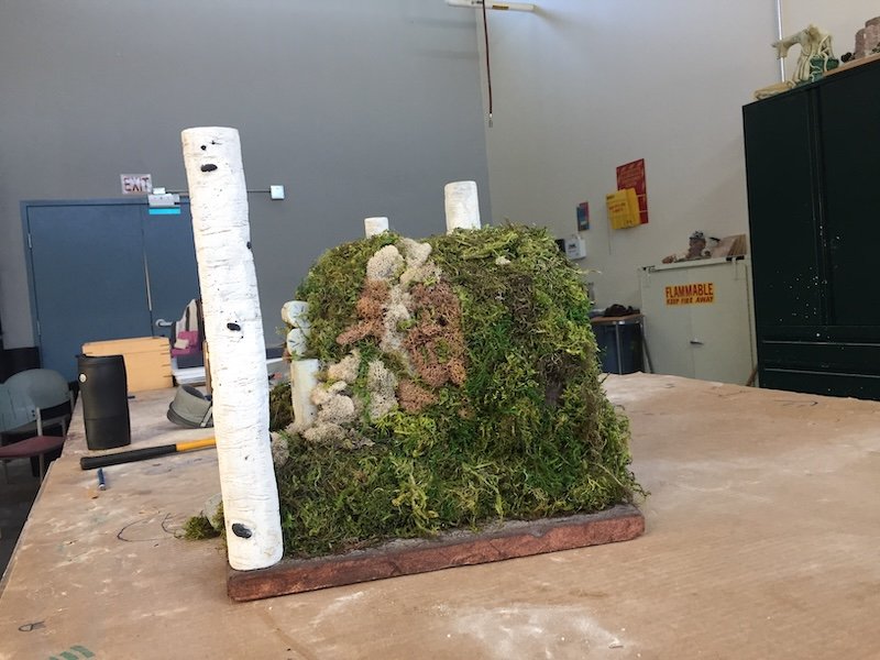 Maquette Detail 1 of 'Lost Identity & Spirituality'