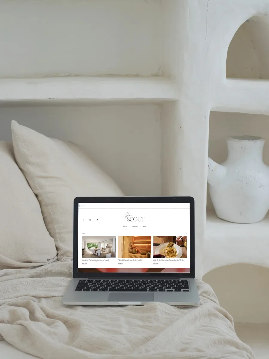 Website mock up