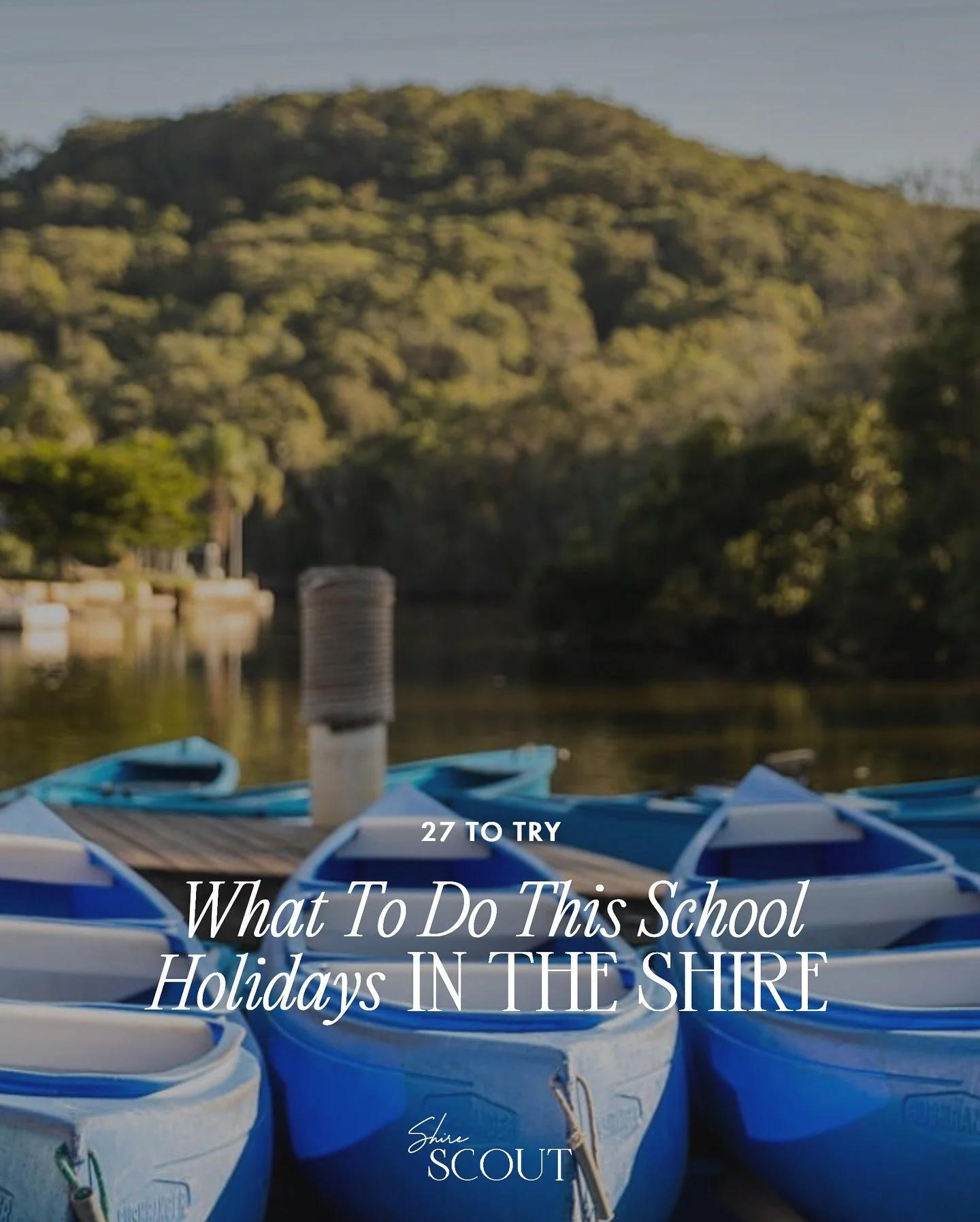 Scrambling for things to do during the last week of school holidays? We&rsquo;ve got you.👏🏼

From cooking classes to paddling the Woronora River and reptile zoos, if you&rsquo;re stuck for ideas, we&rsquo;ve rounded up 27 of the coolest activities!