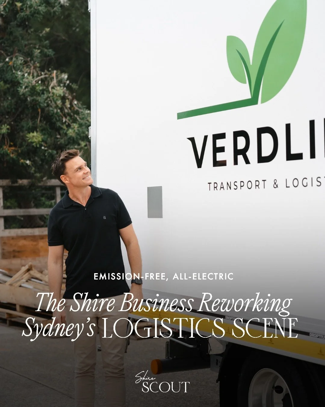 There&rsquo;s a new Shire-based business in town, and it offers emission-free, all-electric freight delivery across Sydney... meet @verdlinetransport 👀 

If your business relies on getting stock from A to B, this is one to have on your radar. Think 