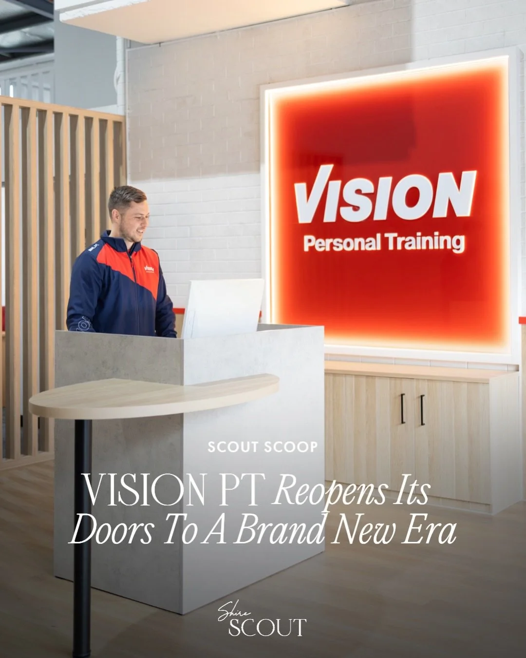 New look, same Vision. @visionptcaringbah is officially back. 🏃🏼&zwj;♀️😍

Over 26 years ago, Vision opened its very first personal training studio right here in Caringbah. Now, the iconic Shire studio has reopened with a fresh new look and brand n