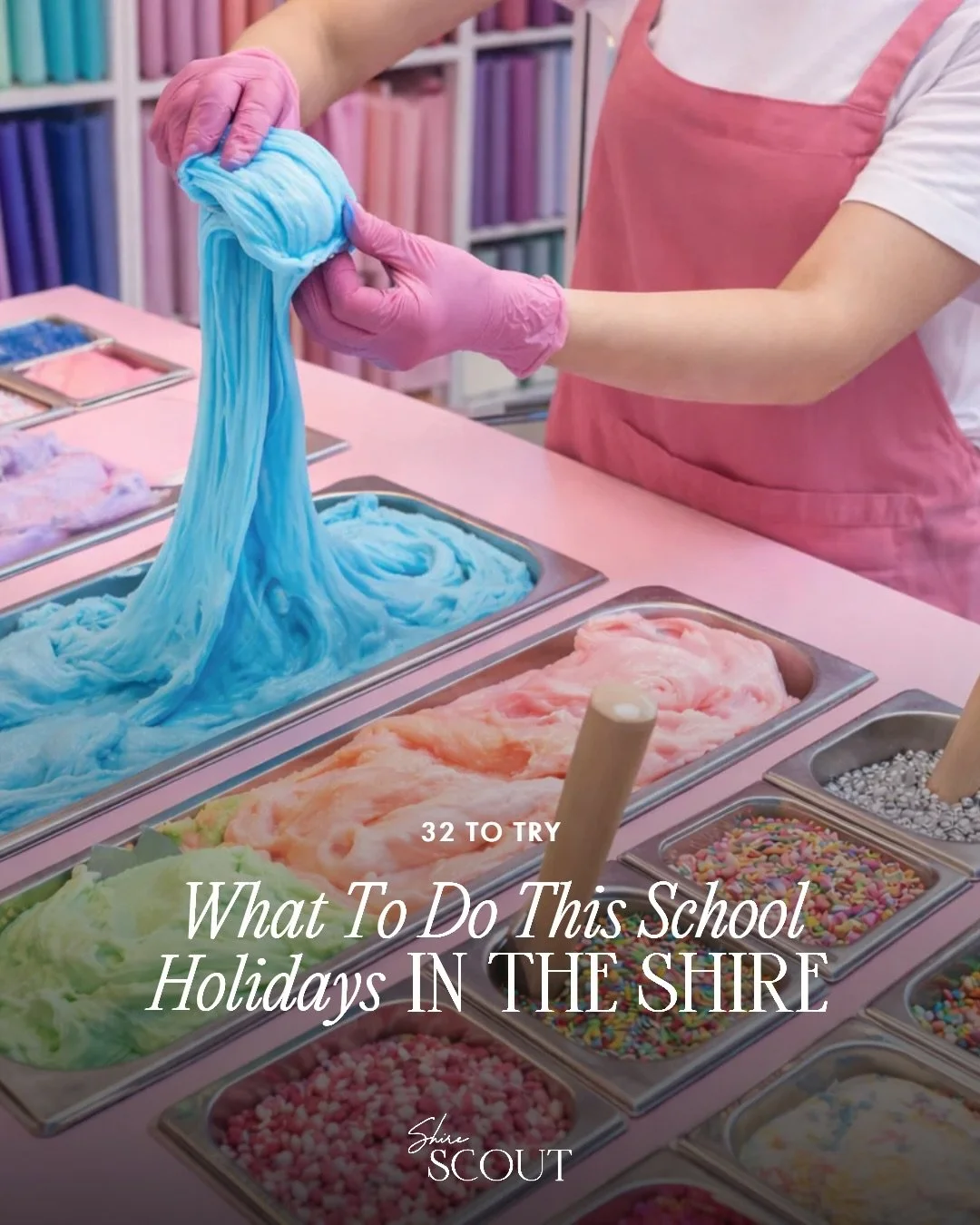 Your official cheat sheet to the best school holiday activities in the Shire. 👀

From cheerleading clinics and slime-making to rock climbing and painting classes, we&rsquo;ve rounded up plenty of ways to keep the kids busy this Winter. 🫶🏻

TAP the