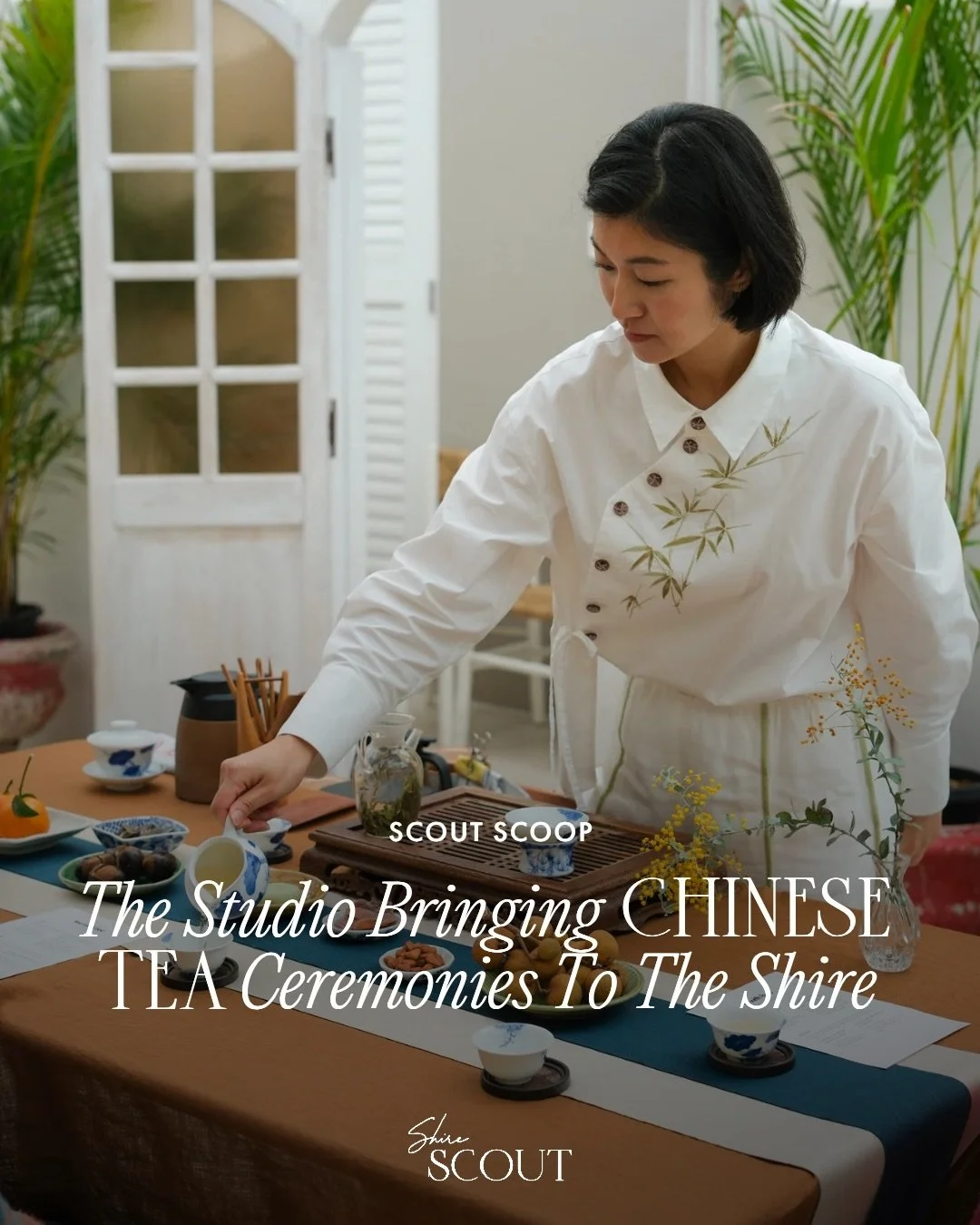 New Shire Biz Alert!🚨Bringing Chinese tea ceremonies to the Shire, meet @teawithbec. ☕️

From her purpose-built Sylvania studio to fun pop-ups across Sydney, Bec shares the rituals and traditions behind every pour, featuring premium teas sourced fro