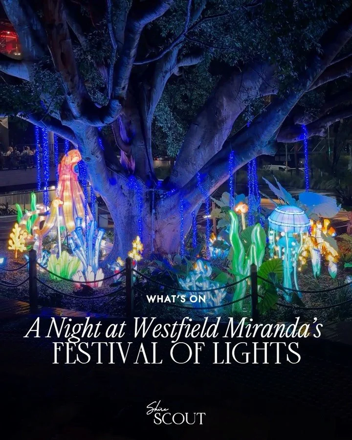 A winter night out the whole fam will love... 😍Festival of Lights at @westfieldmiranda has officially launched, and it&rsquo;s well worth stopping by with the kids.

From ocean-inspired illuminations and a Shipwreck Scavenger Hunt to free fairy flos