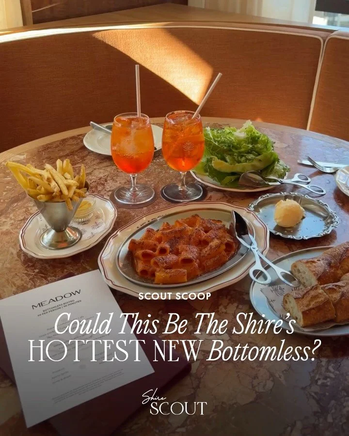 Alert the group chat &mdash; @meadow.musicroom has launched a NEW bottomless lunch.🚨🥂

Available Friday, Saturday &amp; Sunday from midday, indulge in 90 minutes of bottomless bevs, including Prosecco, Aperol Spritz, Stone &amp; Wood, Margaritas, S