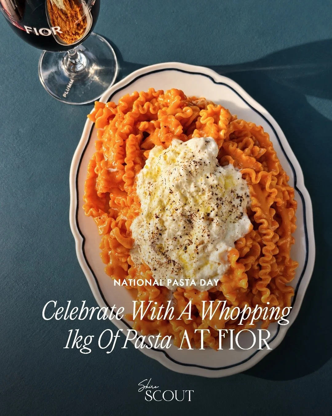 A whole kilo of vodka pasta? @fior.restaurant, you have our full attention. 🍝👀

To celebrate National Pasta Day, @fior.restaurant is going BIG on pasta portions, and we&rsquo;re absolutely here for it. 👏🏻

Here&rsquo;s the scoop:👇🏼
🍝 1kg of Vo