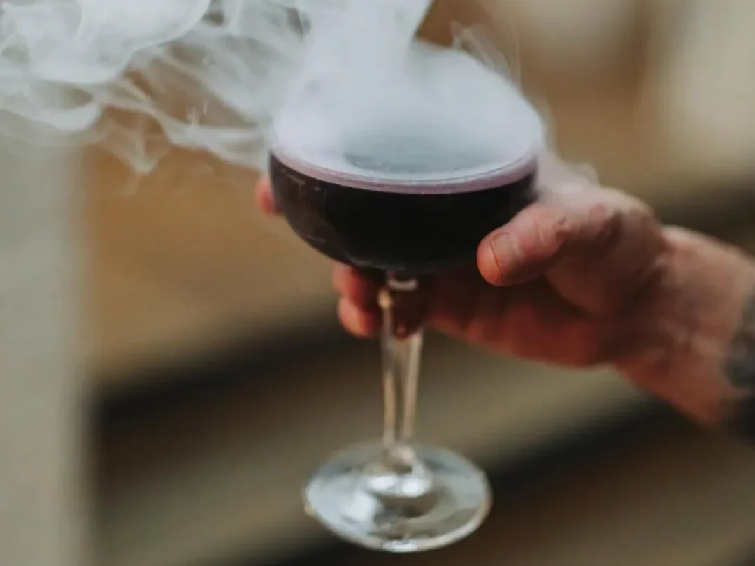 a smokey espresso martini