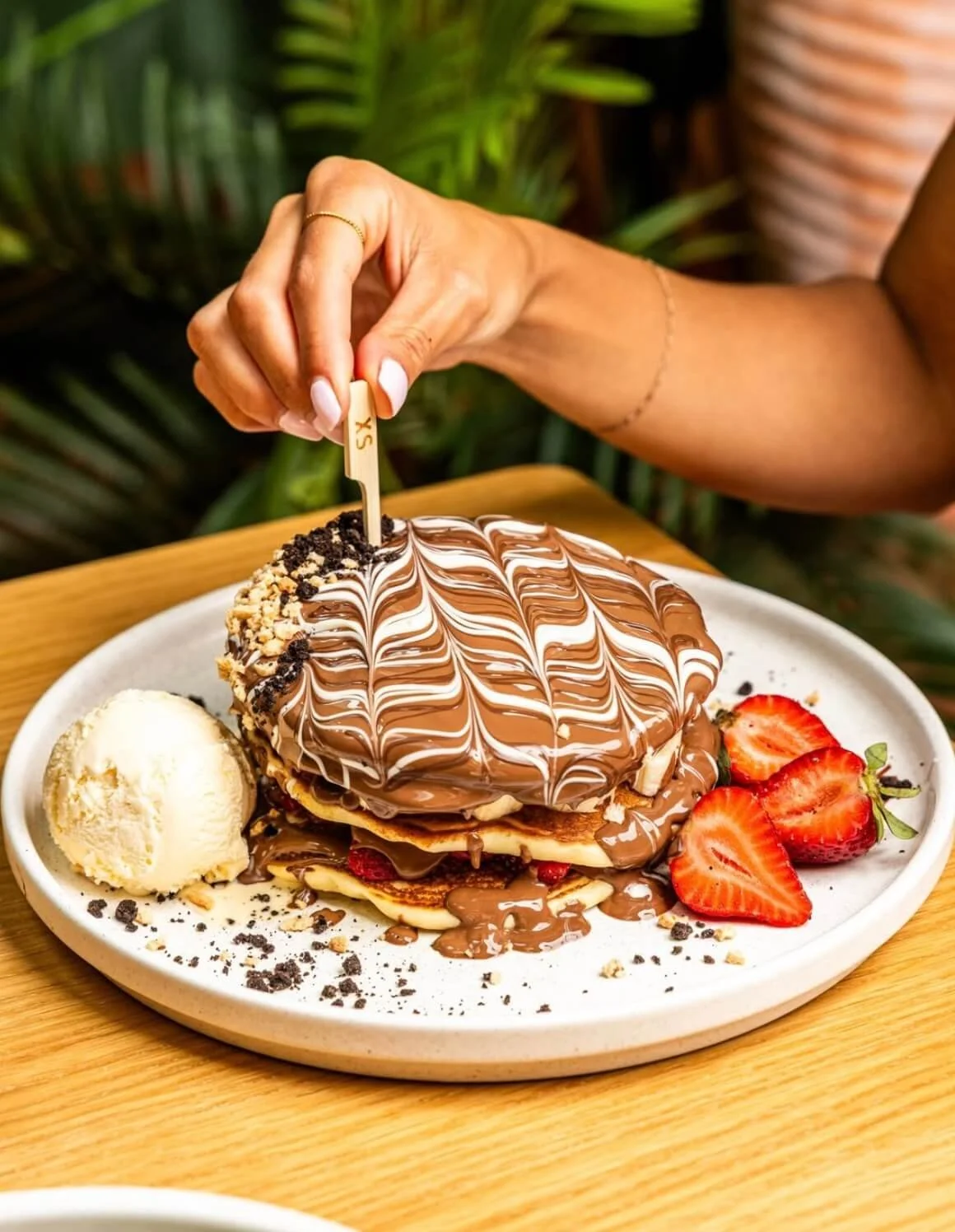 XS Espresso Pancakes