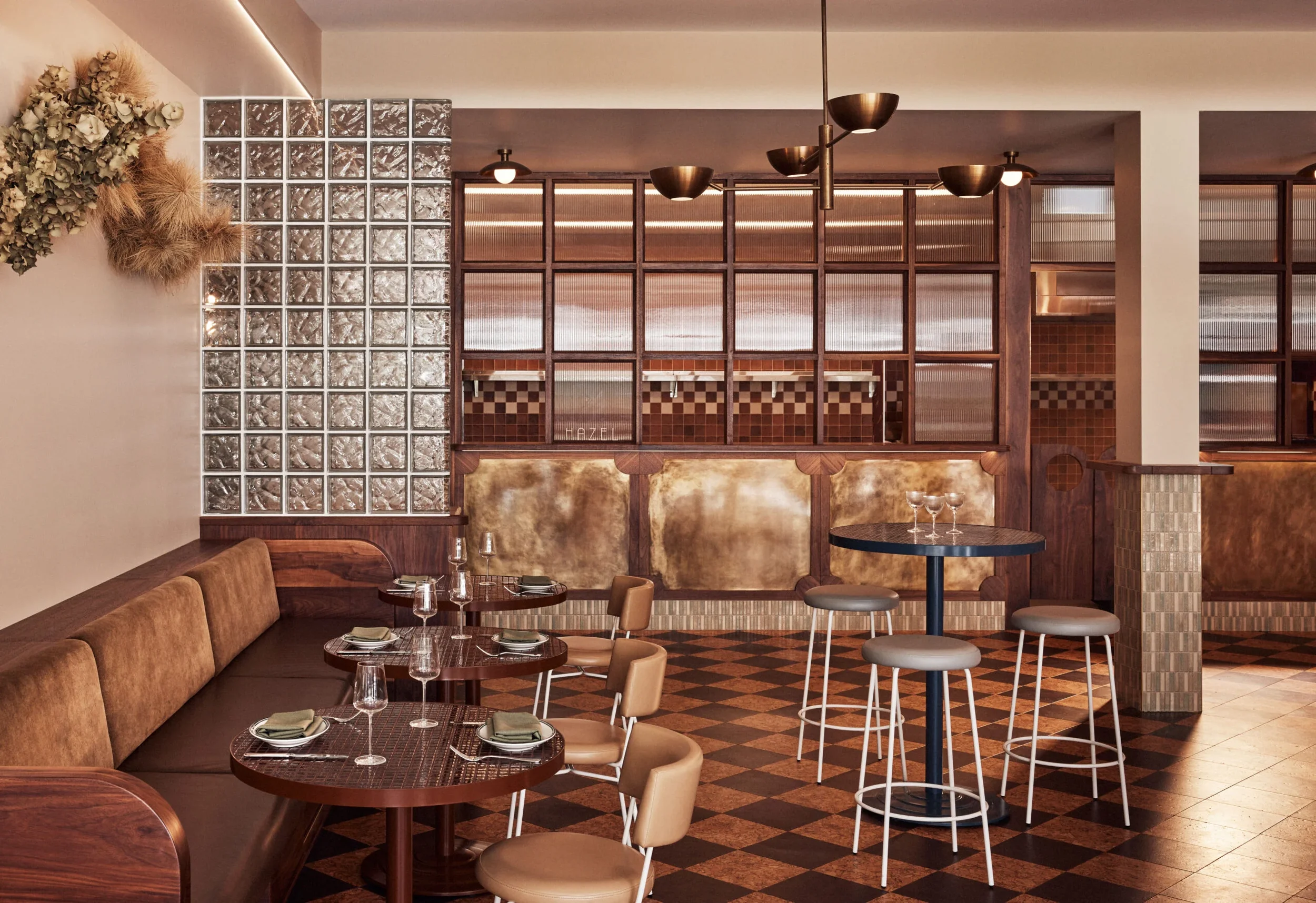 hazel cafe and restaurant dining area