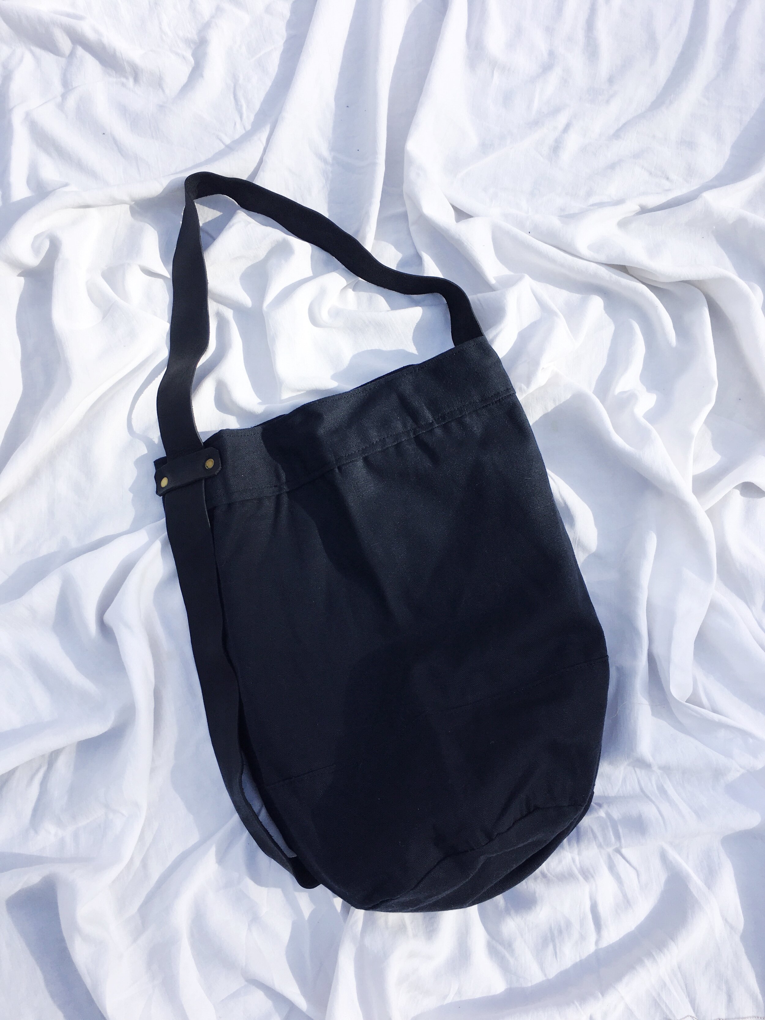 Canvas Bucket Bag