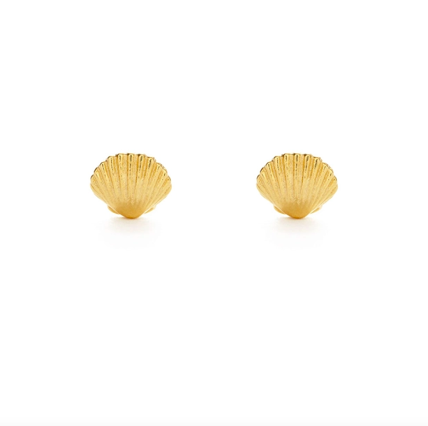 Shell Stud Earrings