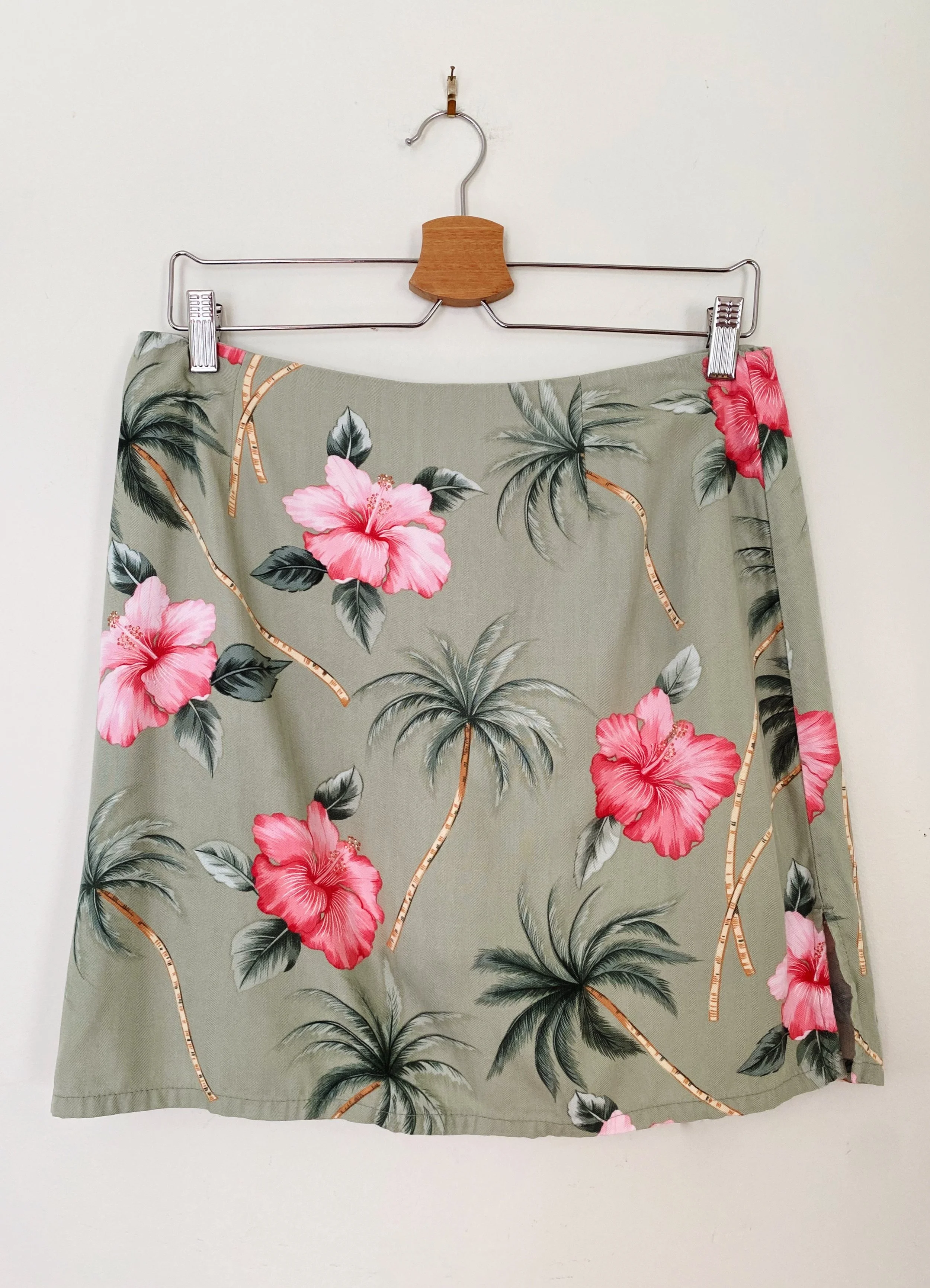 Green Hawaiian Skort